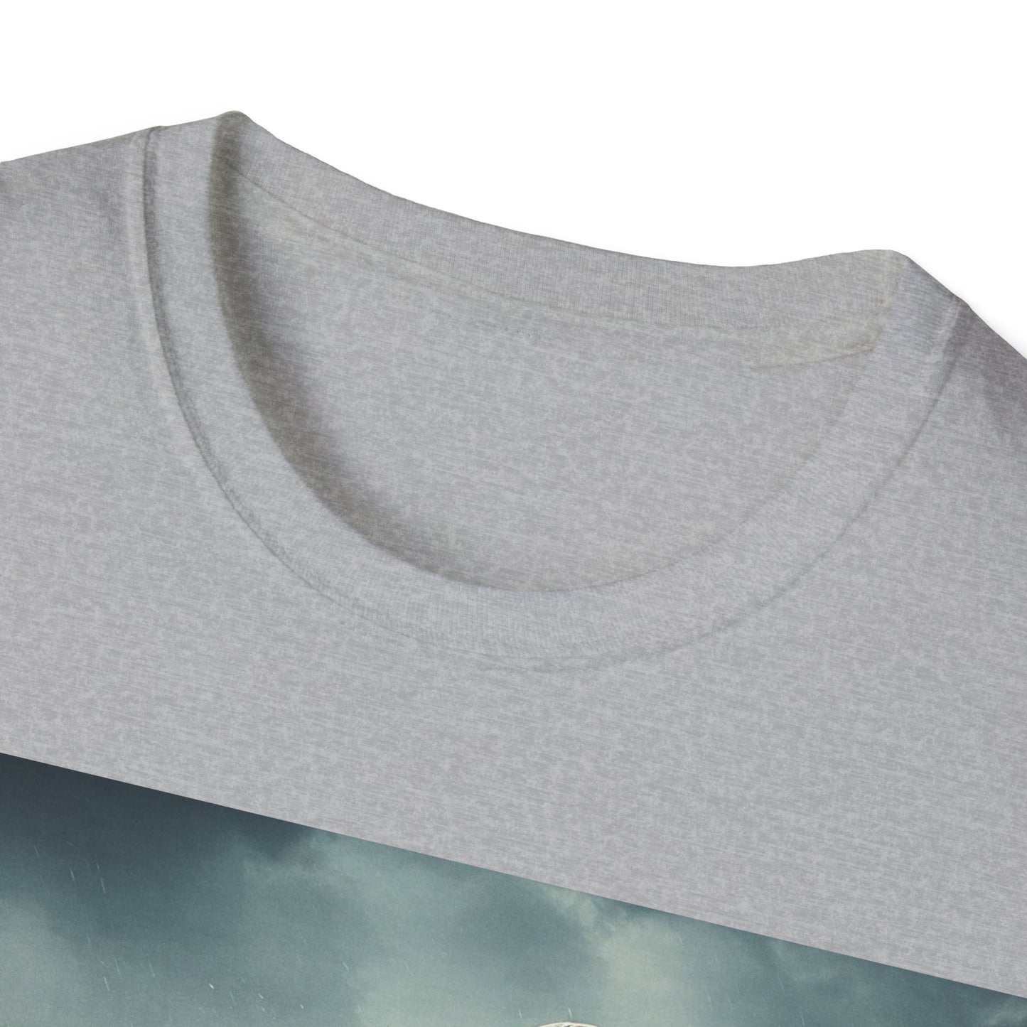 UK - Creepy Monster Unisex Softstyle T-Shirt - Perfect for Halloween and Horror Fans
