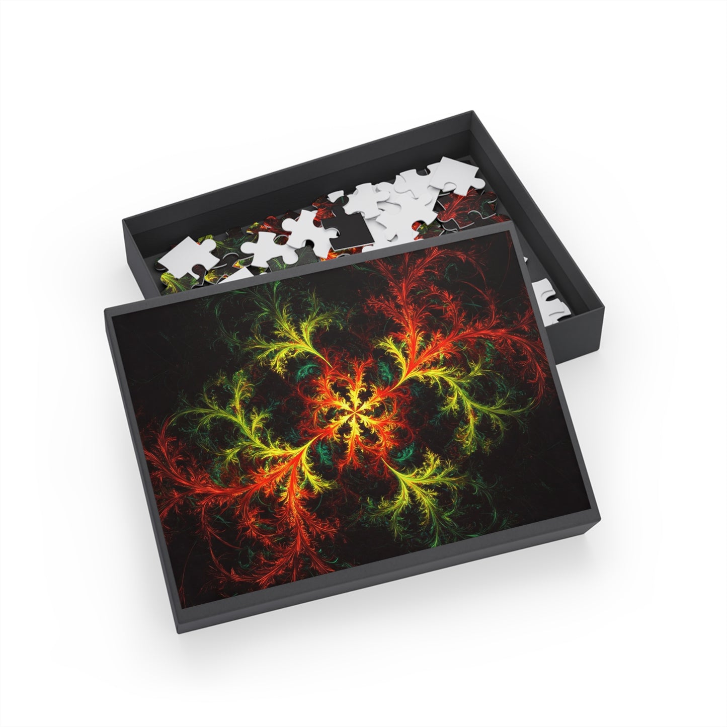 074- Fractal Puzzle (96, 252, 500, 1000-Piece) - Fun Family Activity and Gift