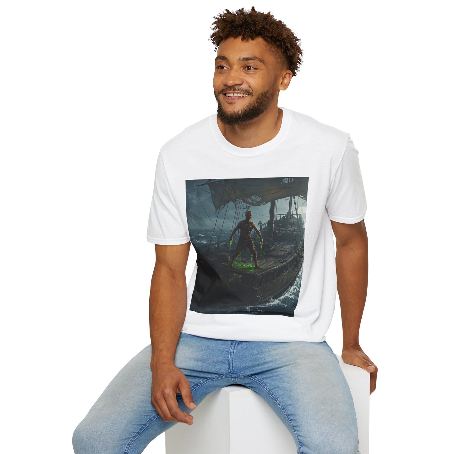 Adventurous Pirate Graphic Unisex T-Shirt - Perfect for Sea Lovers!