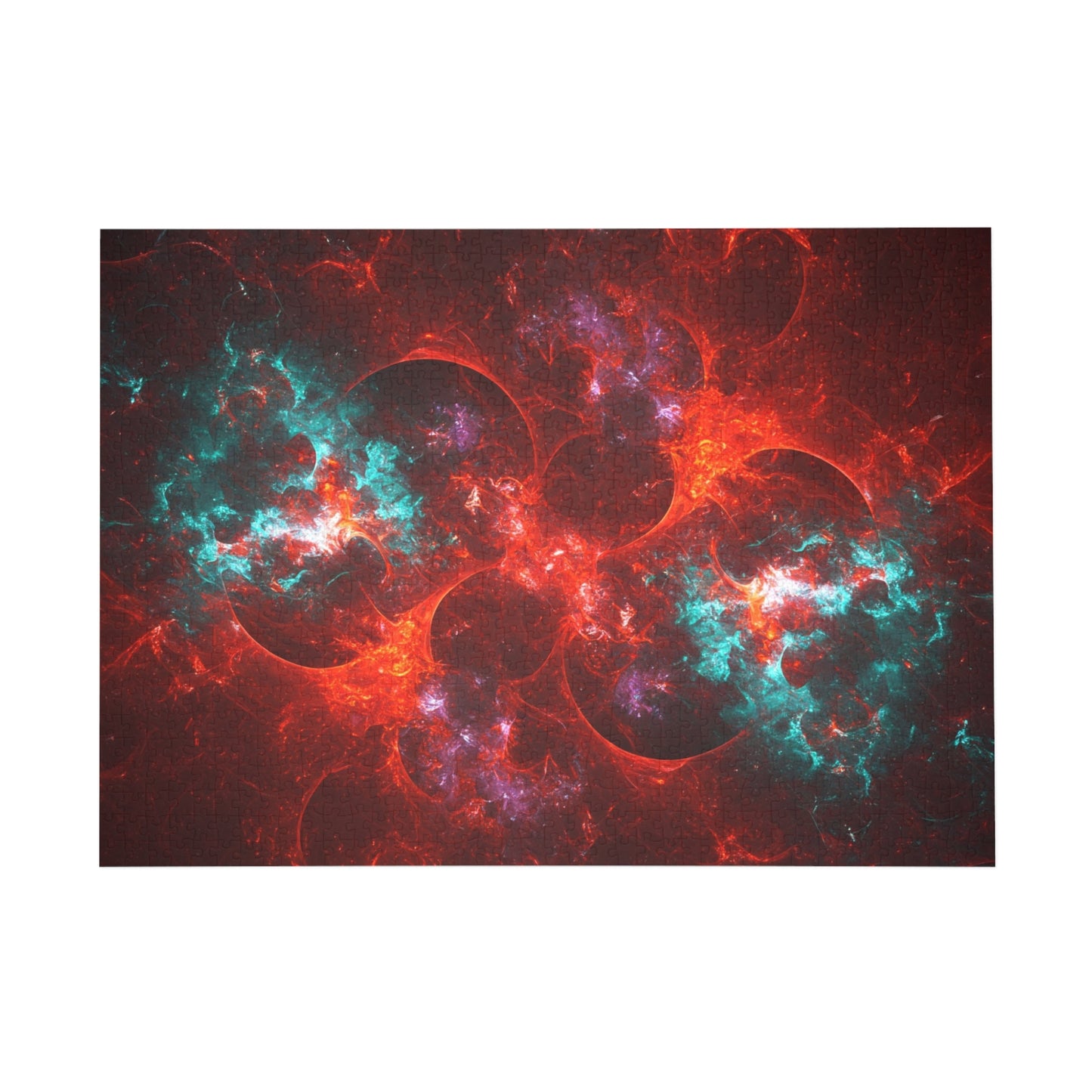 Cosmic Color Fractal Puzzle - 96, 252, 500, 1000 Pieces