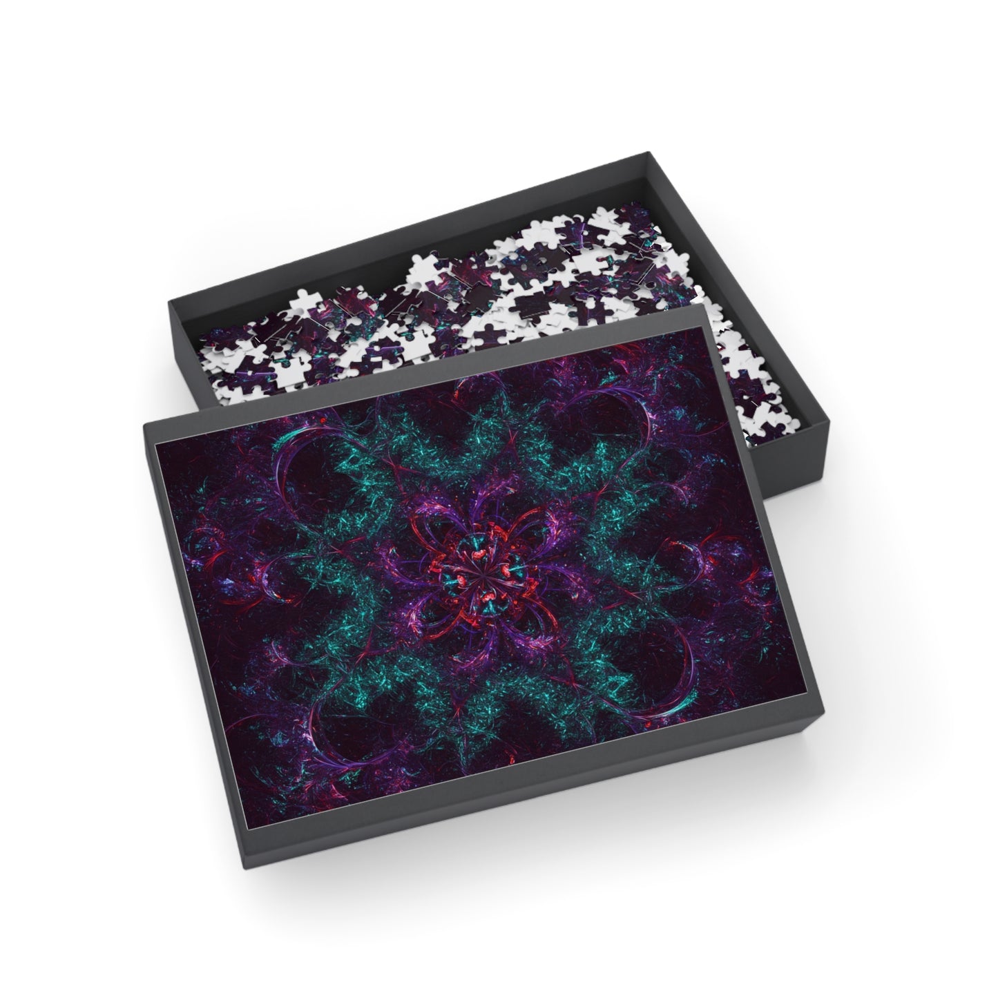 Colorful Mandala Puzzle - 96, 252, 500, 1000-Piece Options