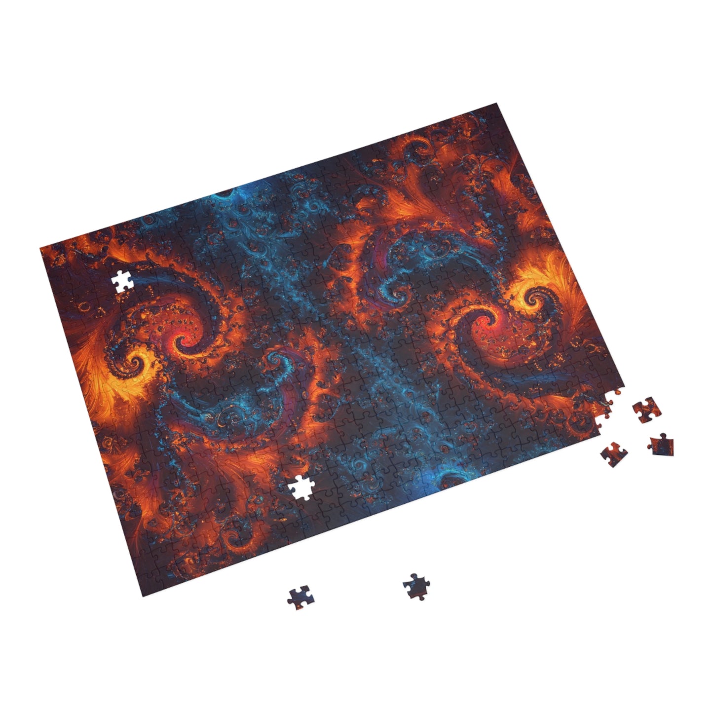 Vibrant Swirls Puzzle - 1000-Piece Colorful Abstract Jigsaw