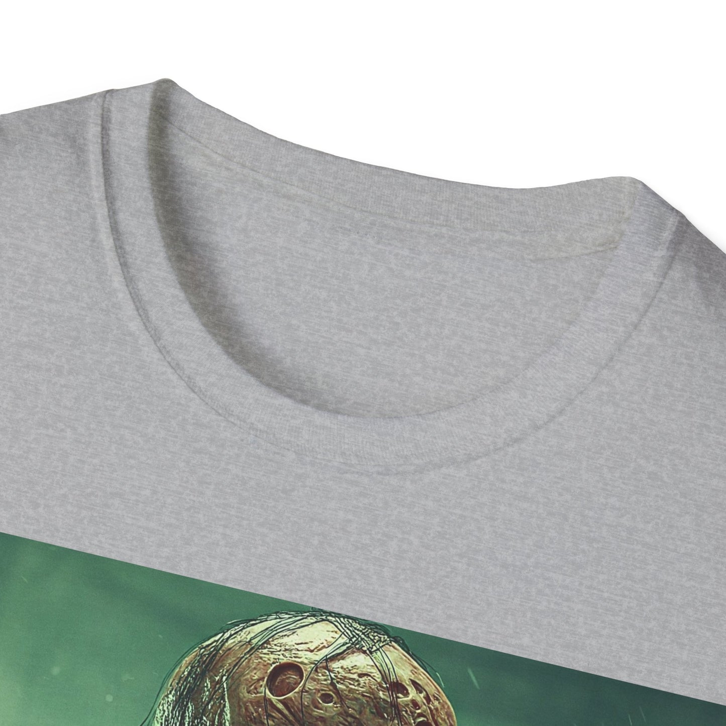 UK - Creepy Skeleton Graphic Unisex Softstyle T-Shirt
