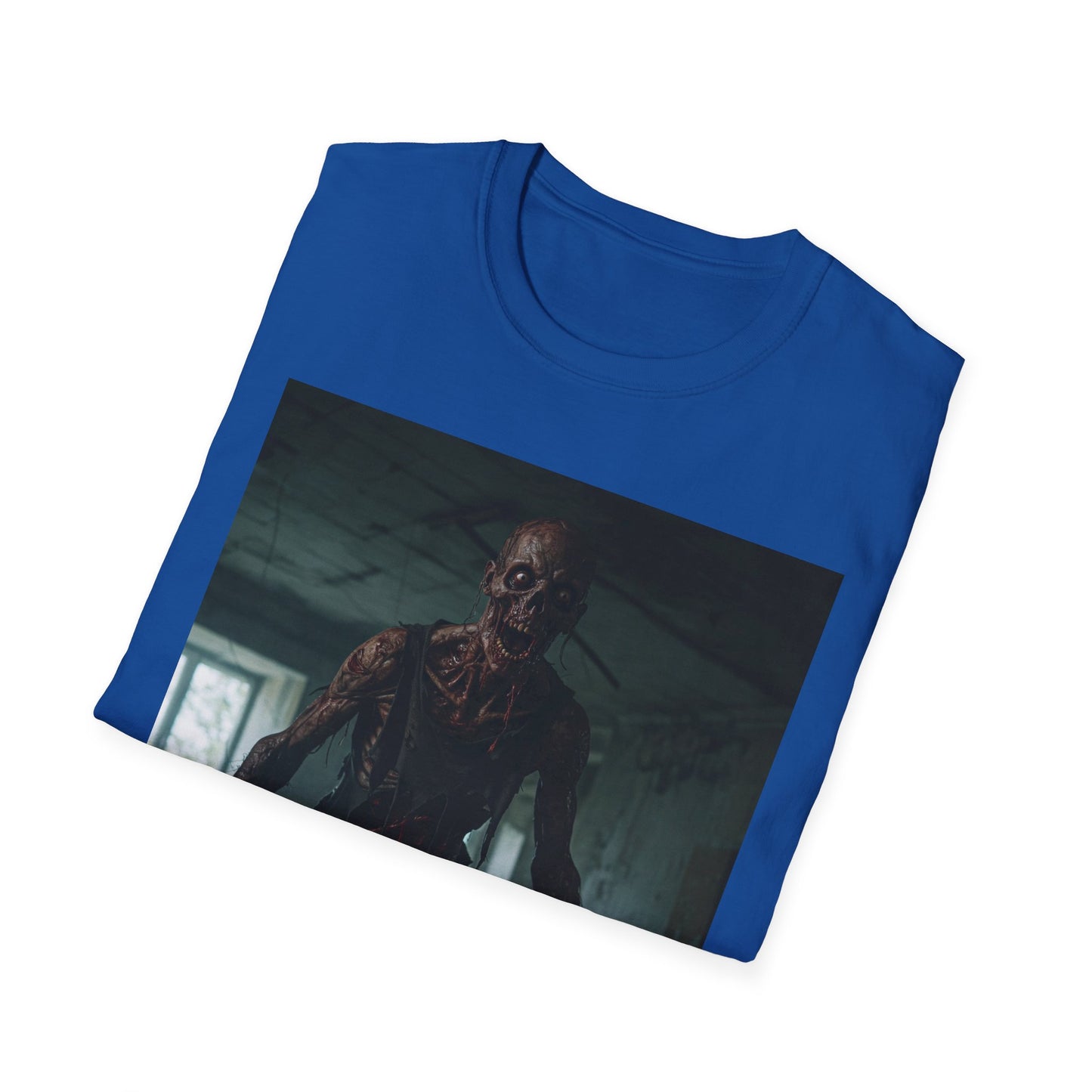 Creepy Horror Graphic Unisex T-Shirt – Perfect for Halloween and Haunted House Lovers