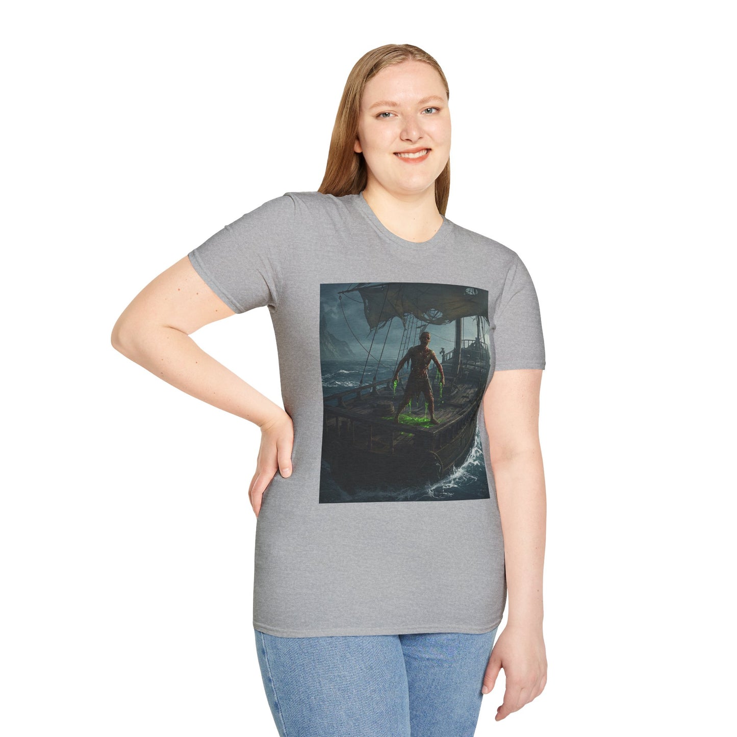 Adventurous Pirate Graphic Unisex T-Shirt - Perfect for Sea Lovers!