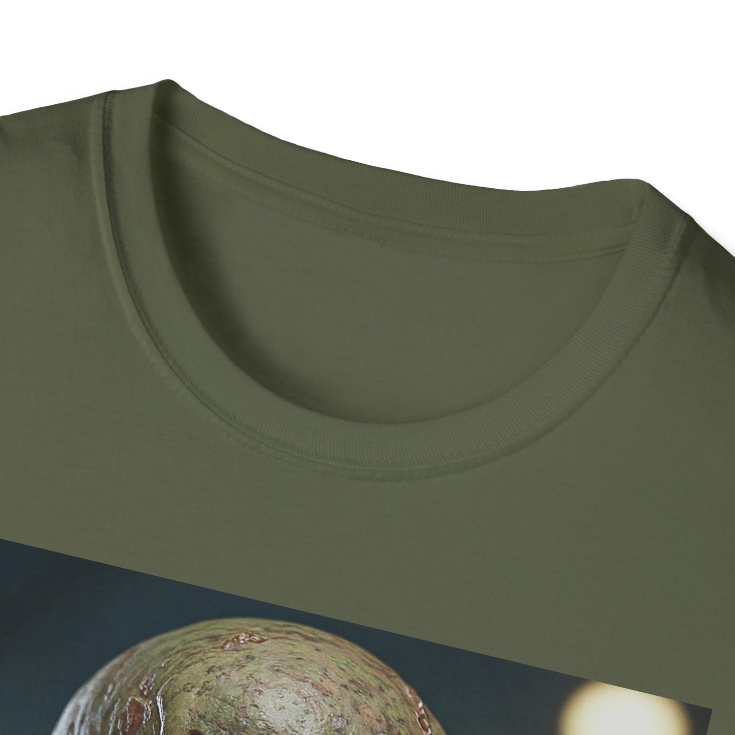 Unisex Softstyle Zombie Graphic Tee - Perfect for Halloween and Horror Fans