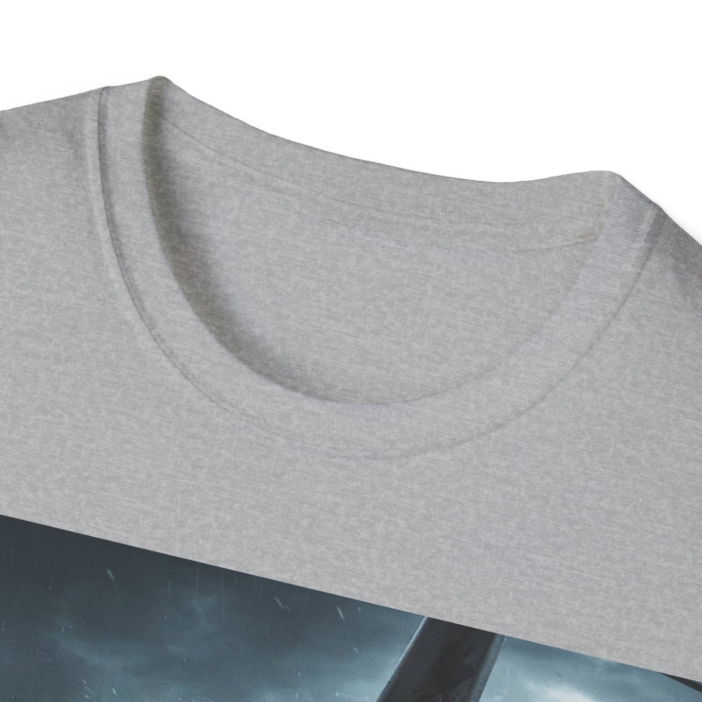 UK - Stormy Helicopter Adventure Unisex Softstyle T-Shirt