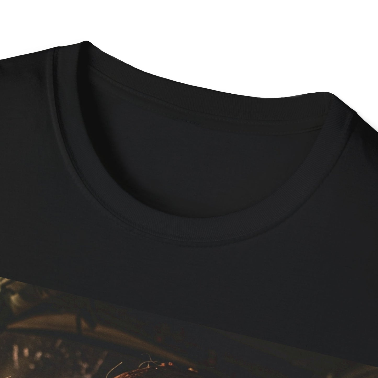 UK - Horror-Inspired Unisex Softstyle T-Shirt - Perfect for Halloween and Movie Buffs
