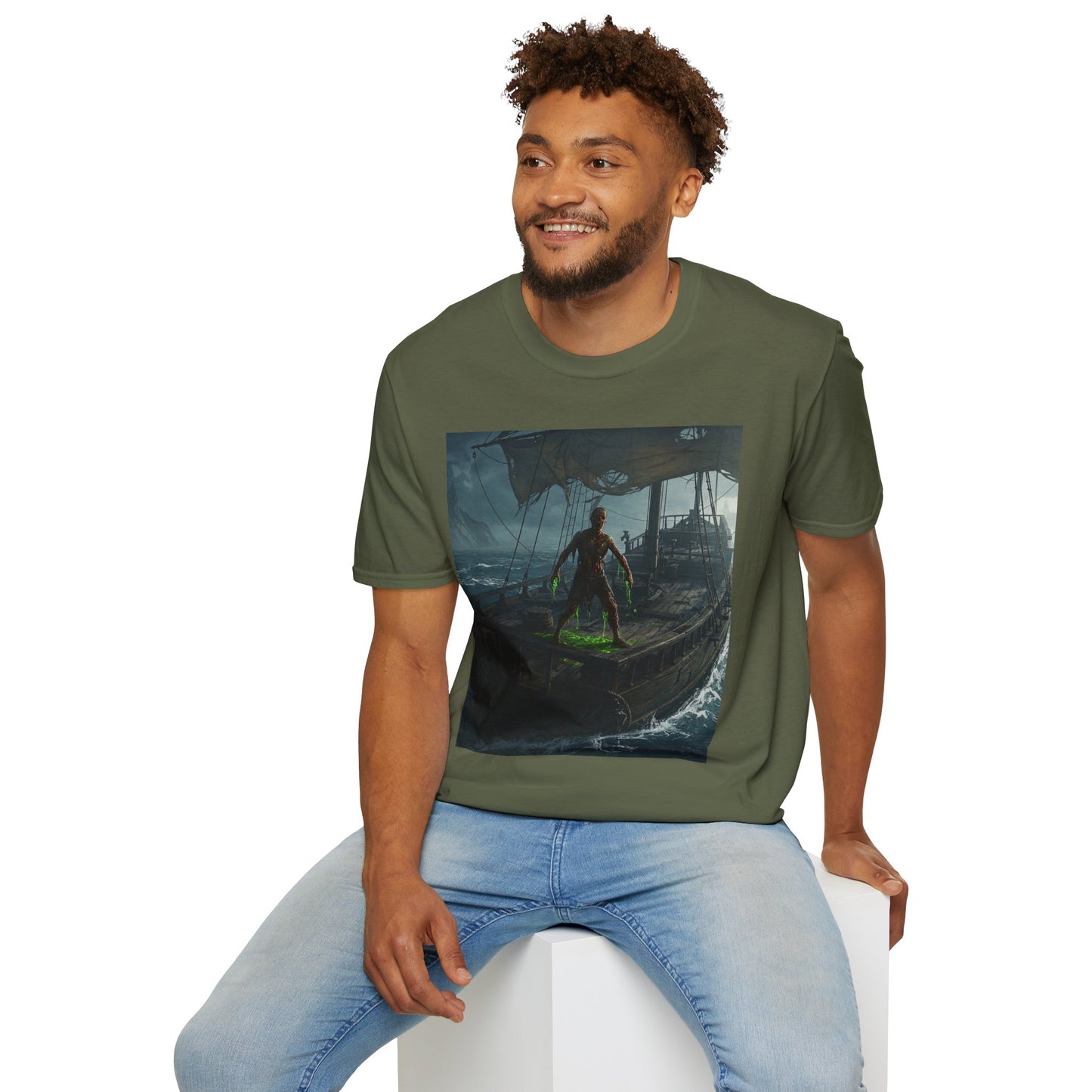 Adventurous Pirate Graphic Unisex T-Shirt - Perfect for Sea Lovers!