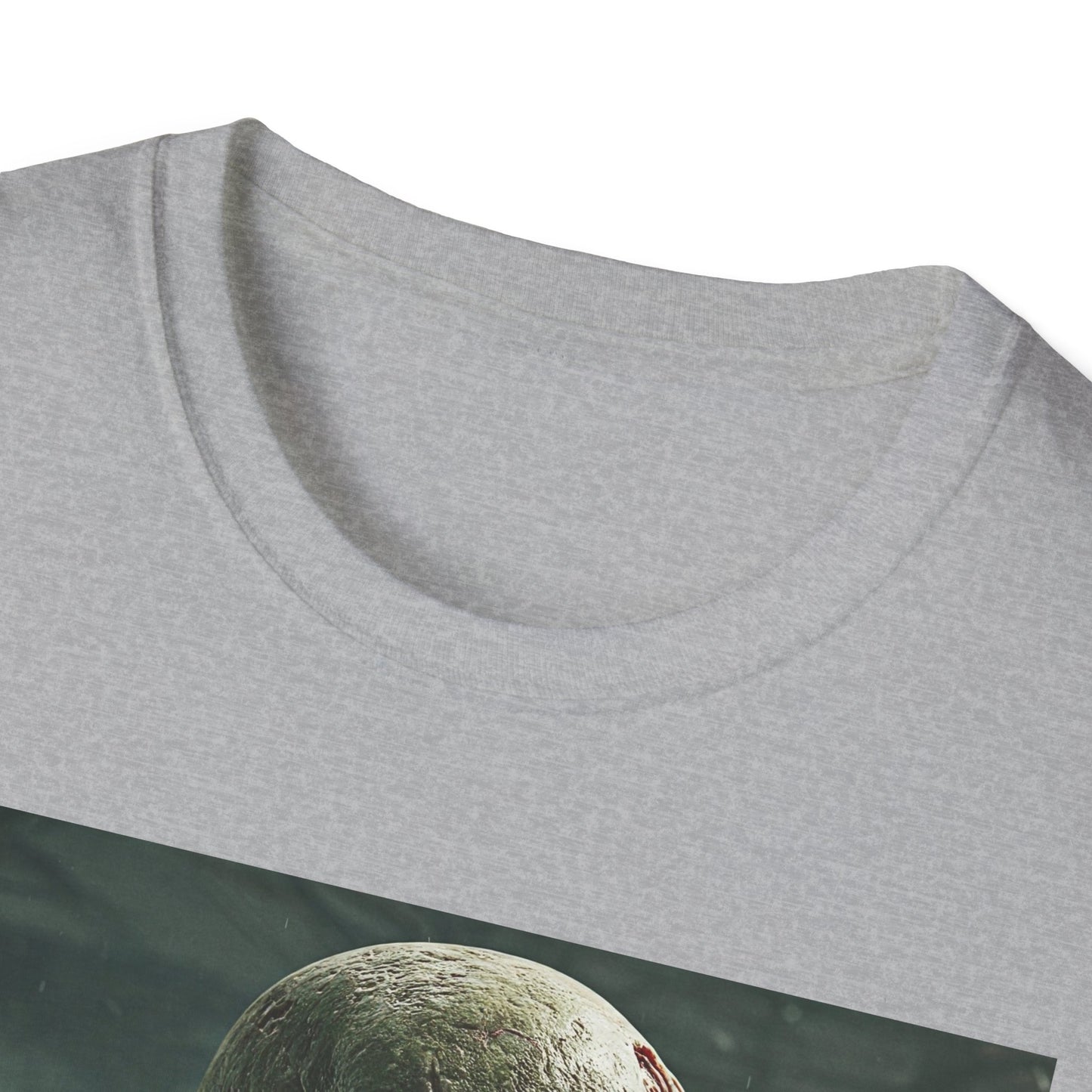 Zombie Graphic Unisex Softstyle T-Shirt | Horror Apparel for Halloween & Everyday Wear
