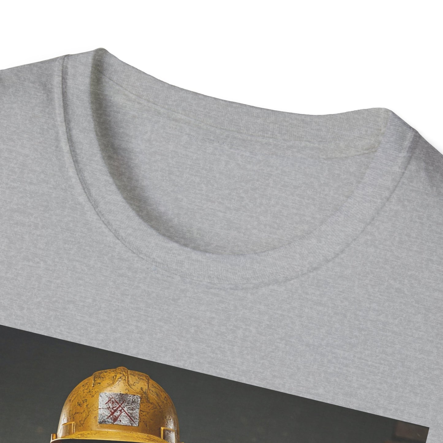 Zombie Construction Worker Unisex Softstyle T-Shirt