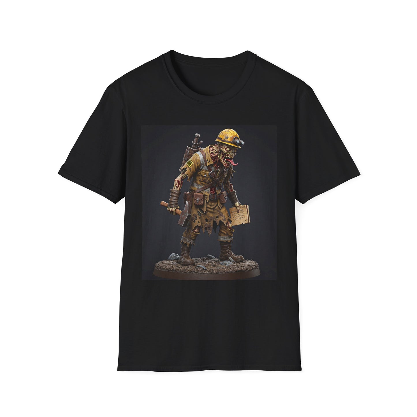 Vintage Mining Themed Unisex Softstyle T-Shirt - Perfect for Adventure Lovers