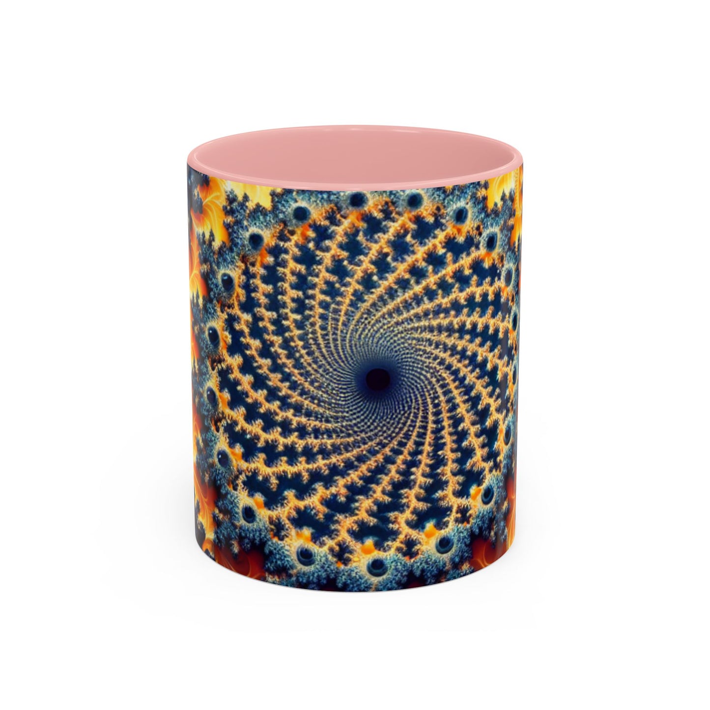 Vibrant Abstract Accent Coffee Mug - Unique 11 & 15oz Design for Art Lovers
