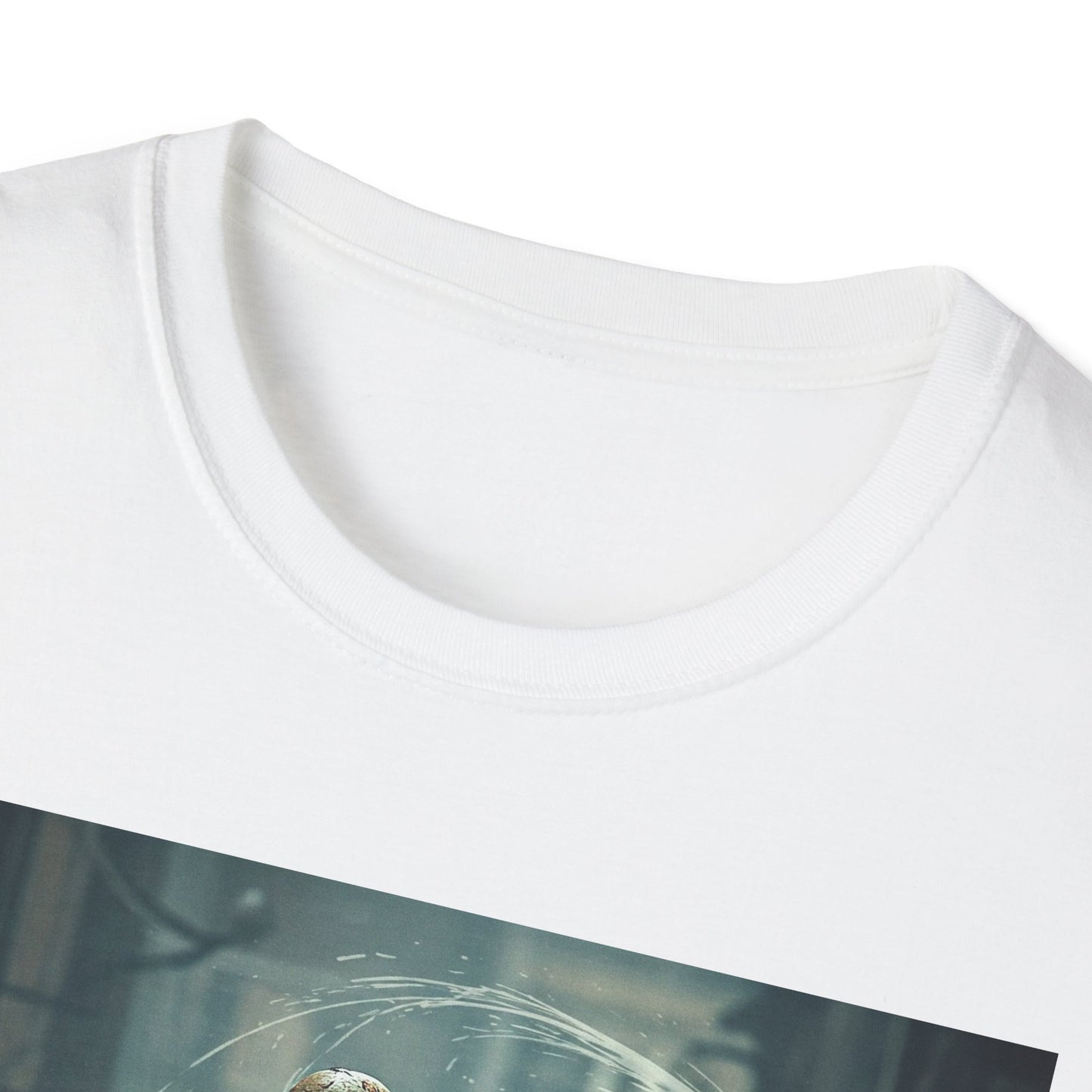 Unisex Softstyle Horror Graphic T-Shirt - Spooky Monster Design