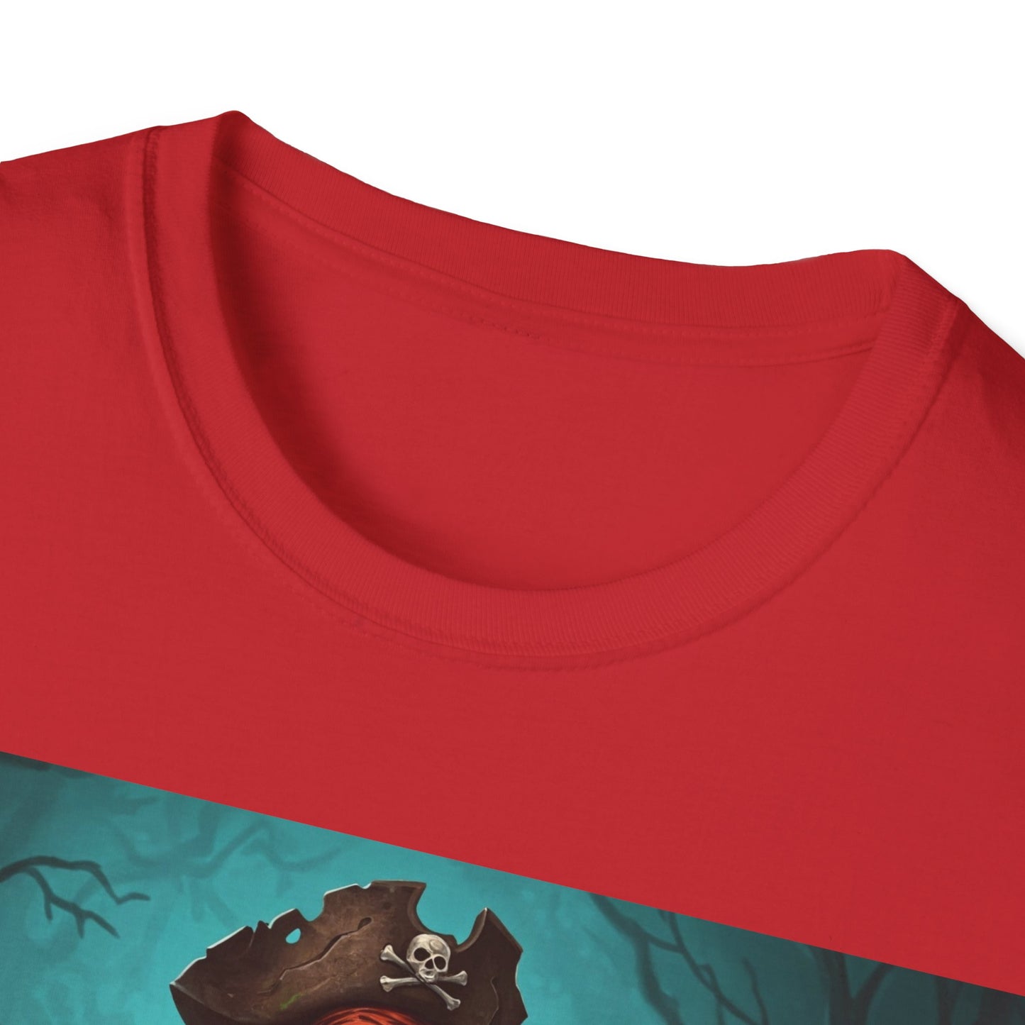 UK - Pirate Apocalyptic Portrait Tee, bold, decaying zombie graphic