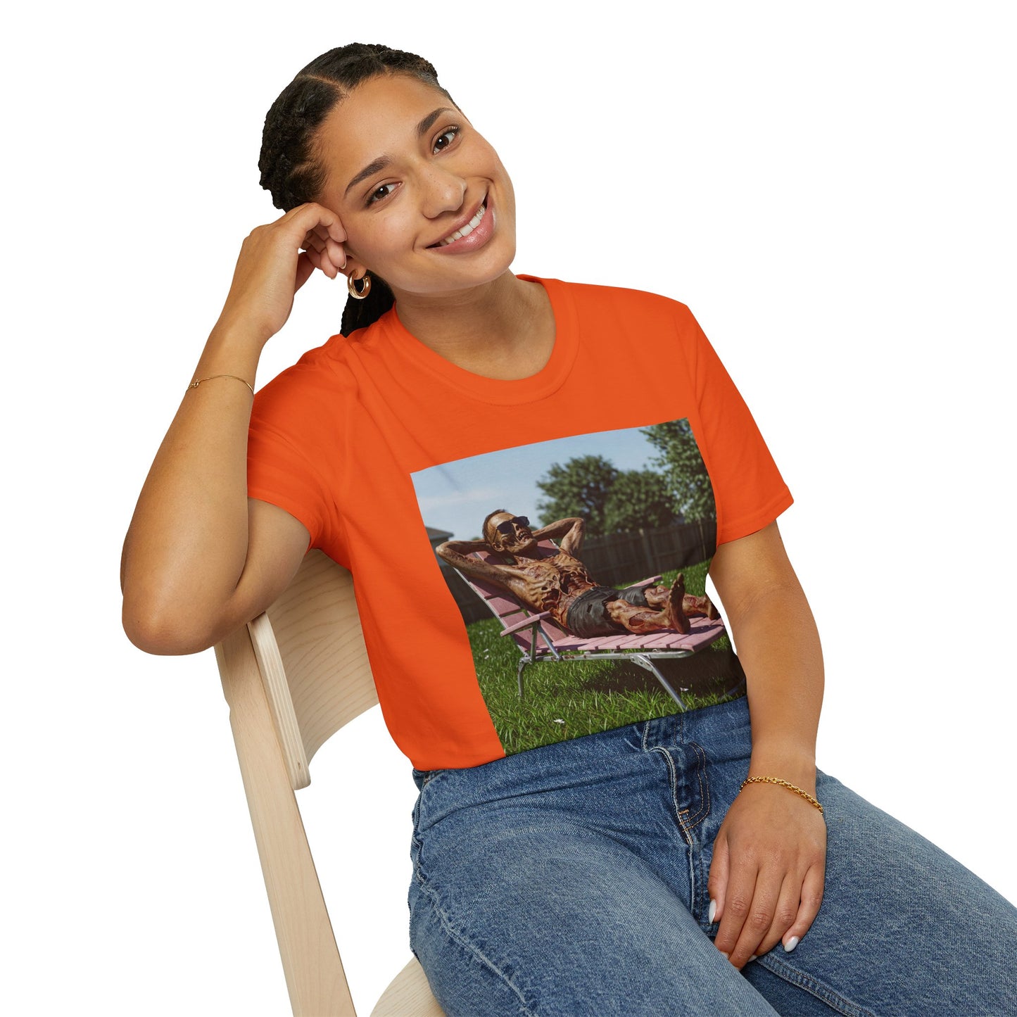 Chill Vibes Unisex Softstyle T-Shirt - Relaxed Summer Graphic Tee