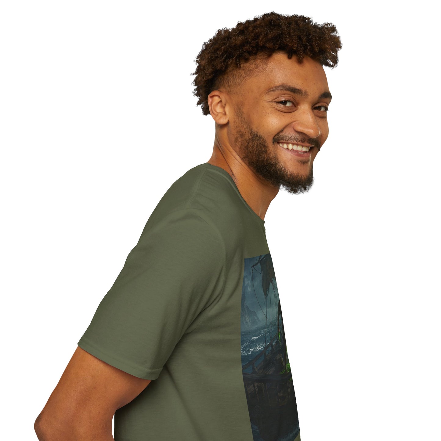Adventurous Pirate Graphic Unisex T-Shirt - Perfect for Sea Lovers!