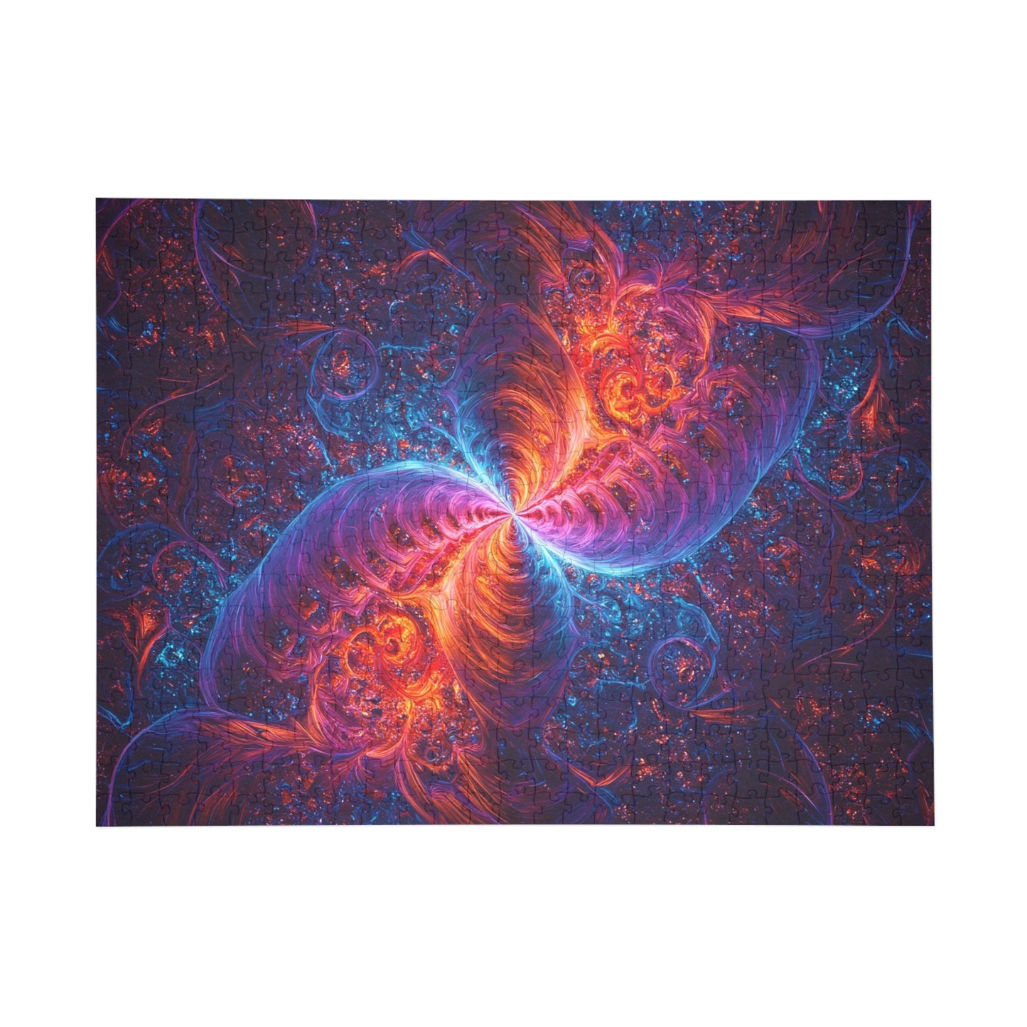 091- Fractal Puzzle (96, 252, 500, 1000-Piece) - Fun Family Activity and Gift