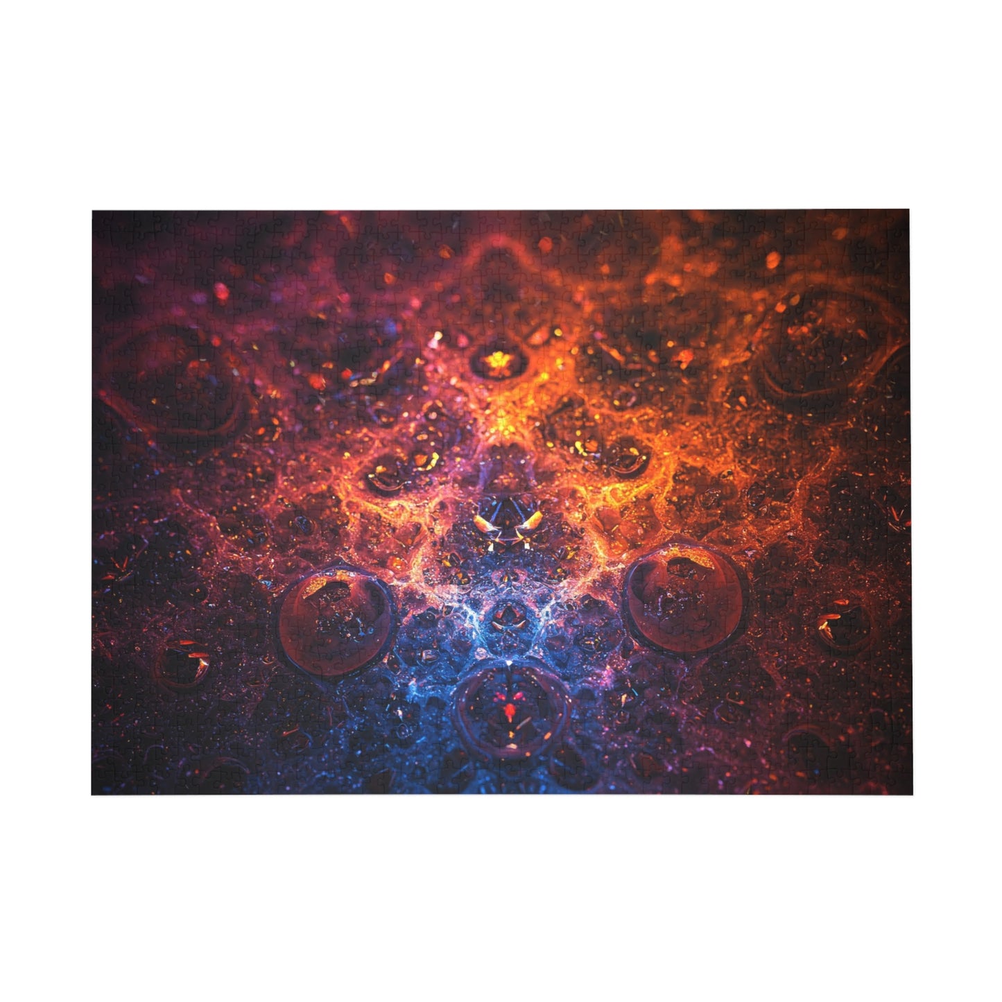 Cosmic Fantasy Puzzle (1000-Piece) - Mystical Glow Design for Family Fun and Relaxation