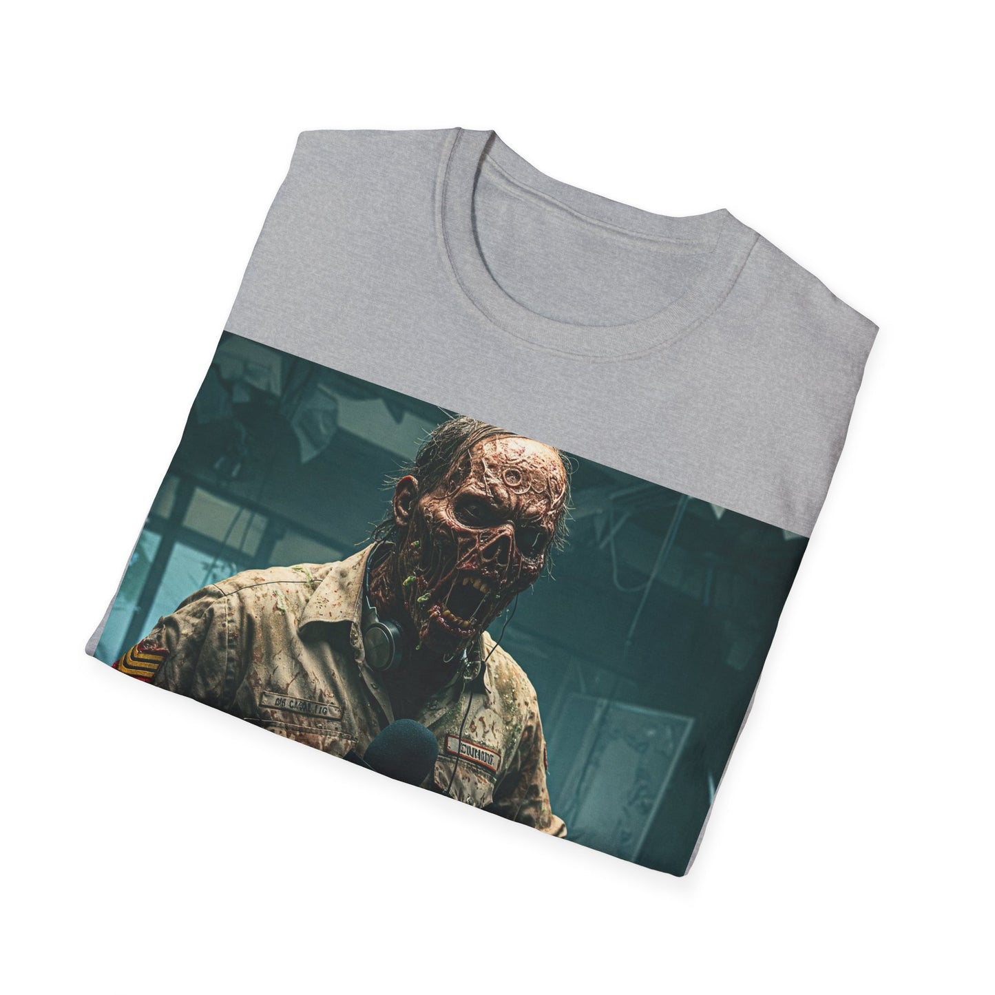 UK - Horror-Inspired Unisex Softstyle T-Shirt - Perfect for Halloween Fans