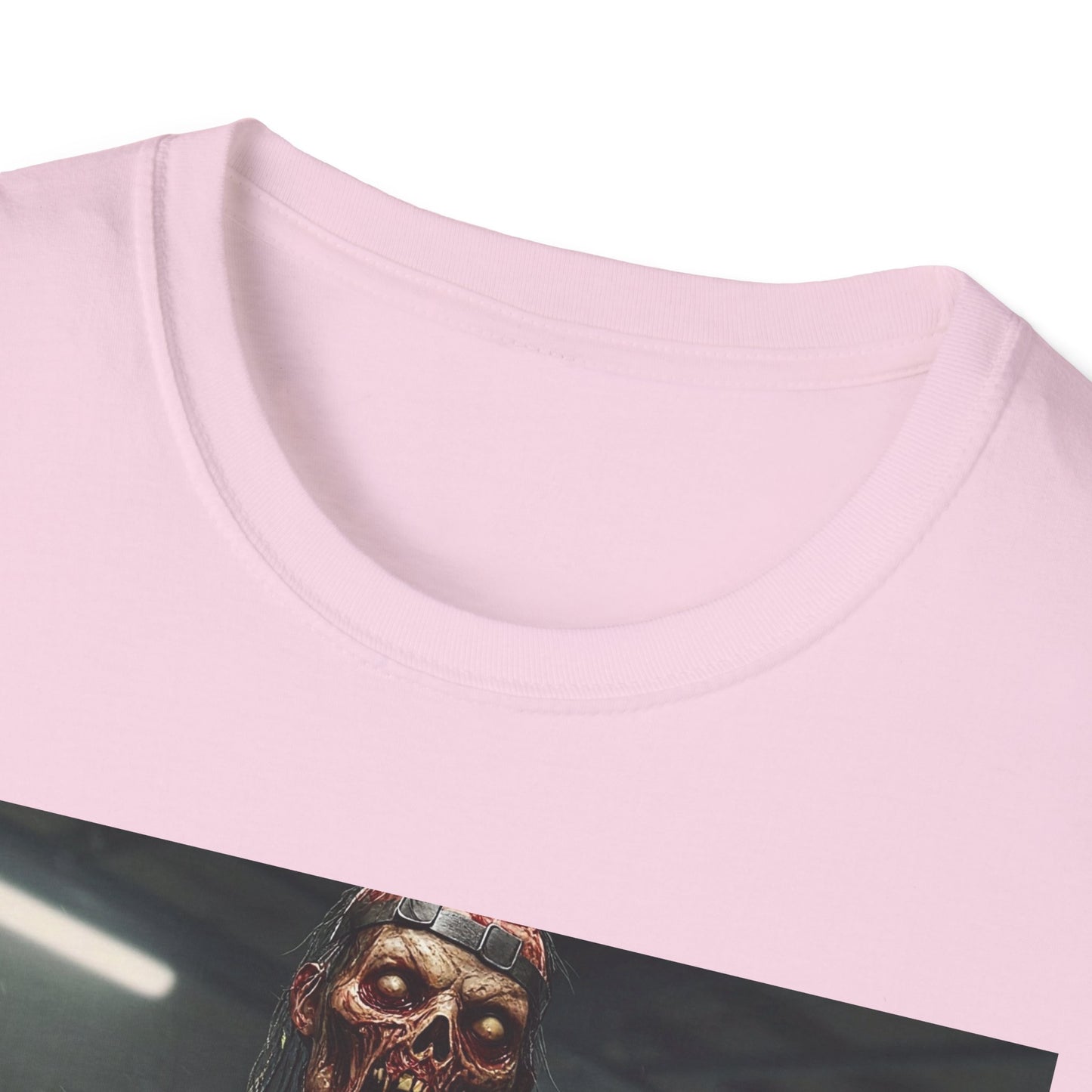 Unisex Softstyle Horror Graphic T-Shirt - Perfect for Halloween and Horror Fans