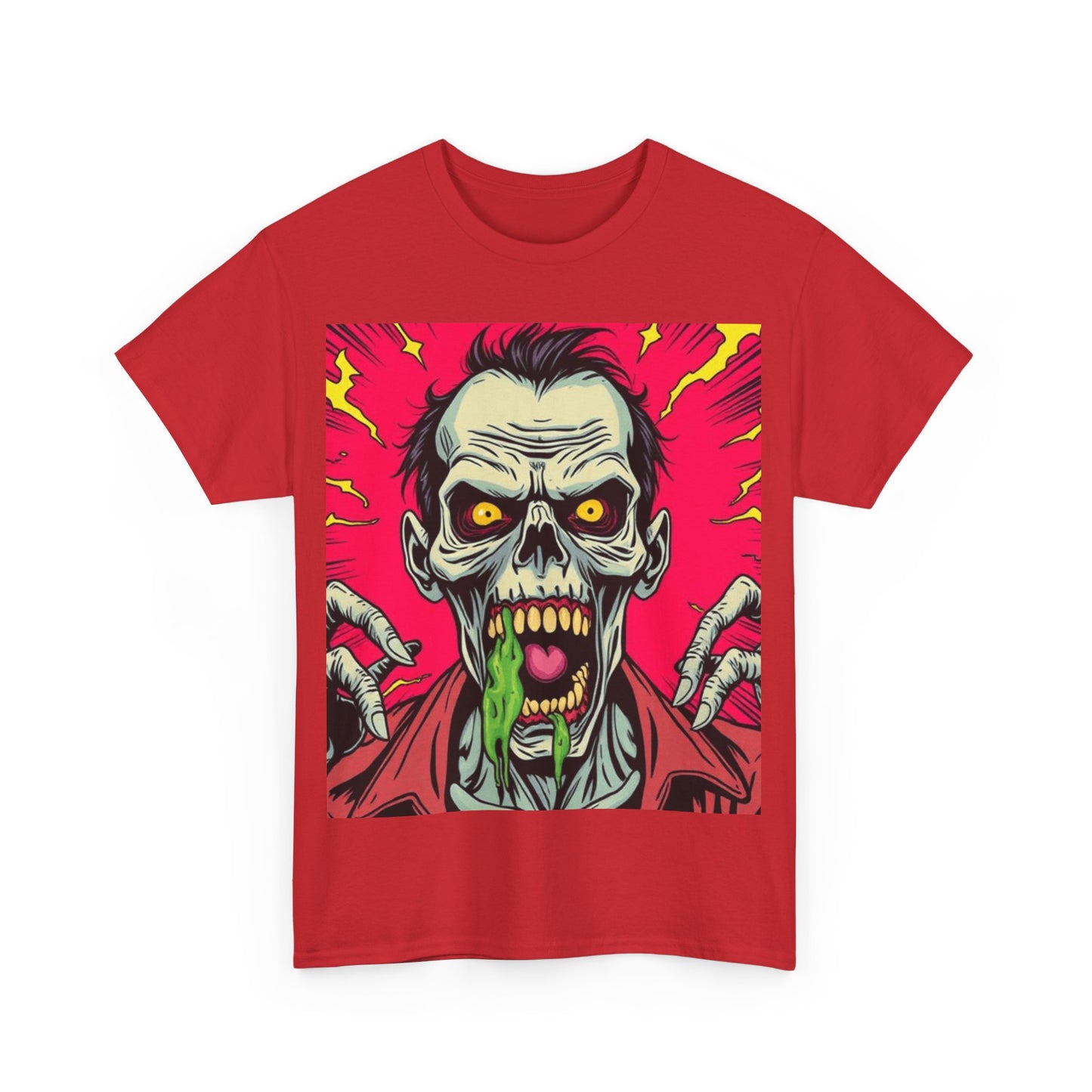 UK - Zombie Apocalypse Unisex Heavy Cotton Tee - Graphic Tee for Horror Fans