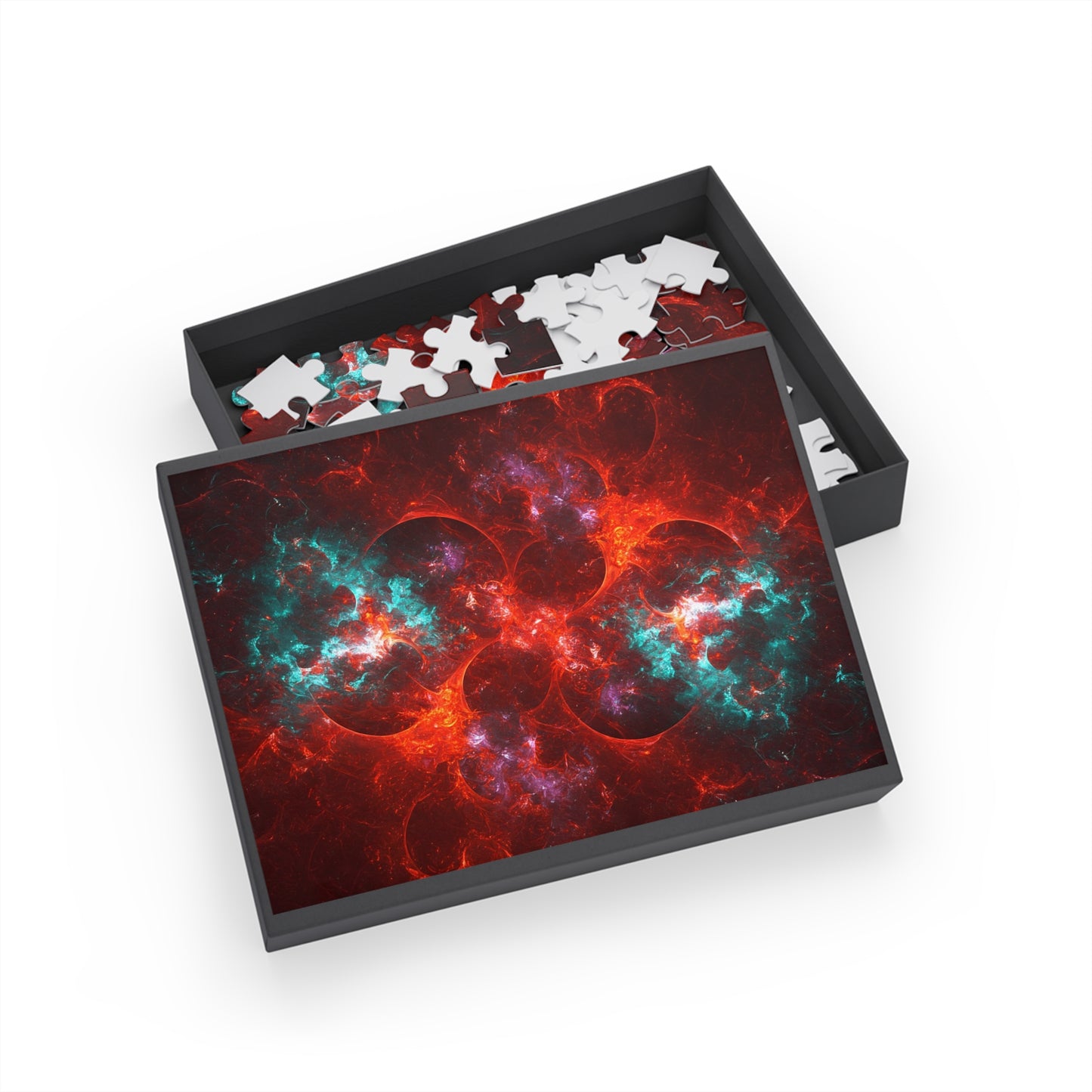 Cosmic Color Fractal Puzzle - 96, 252, 500, 1000 Pieces