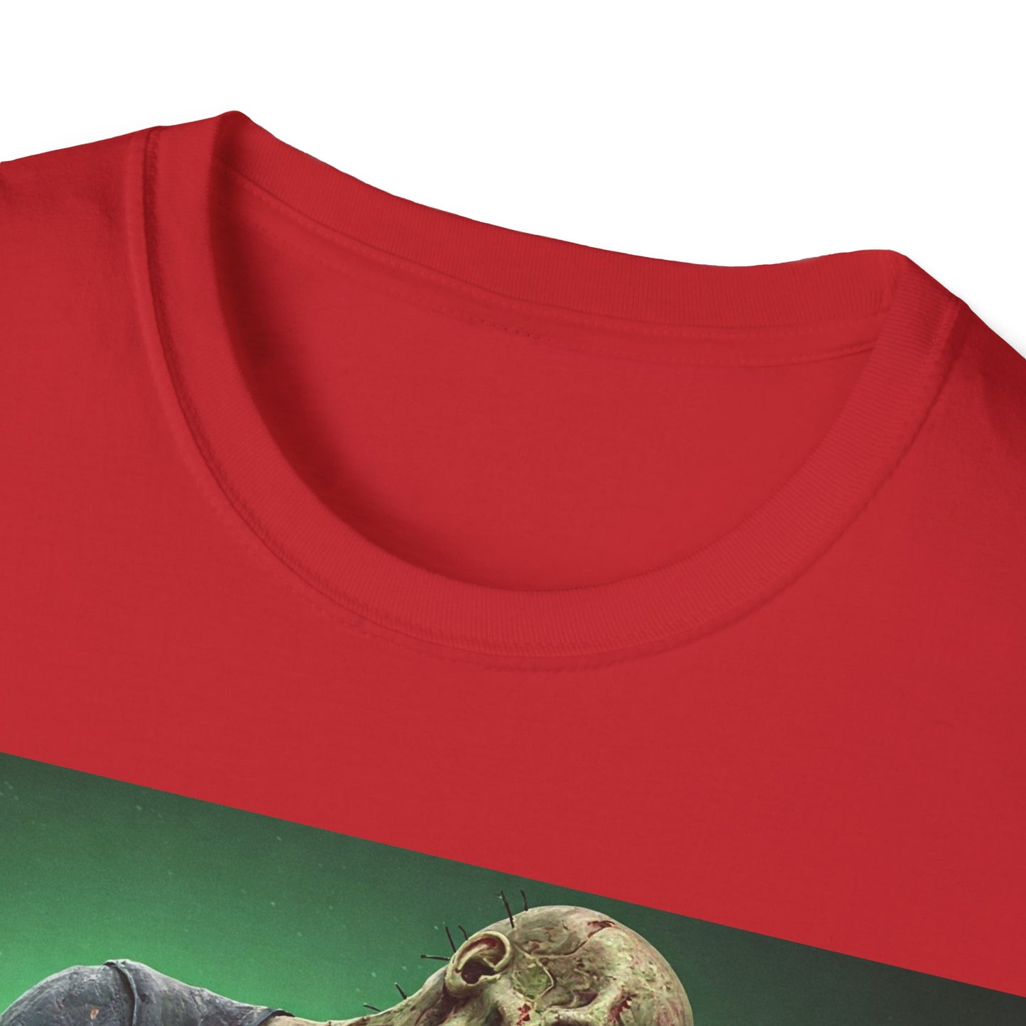 UK - Zombie Rocker Apocalyptic Portrait Tee, bold, decaying zombie graphic