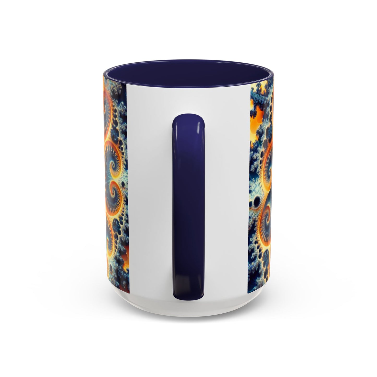 Vibrant Abstract Accent Coffee Mug - Unique 11 & 15oz Design for Art Lovers