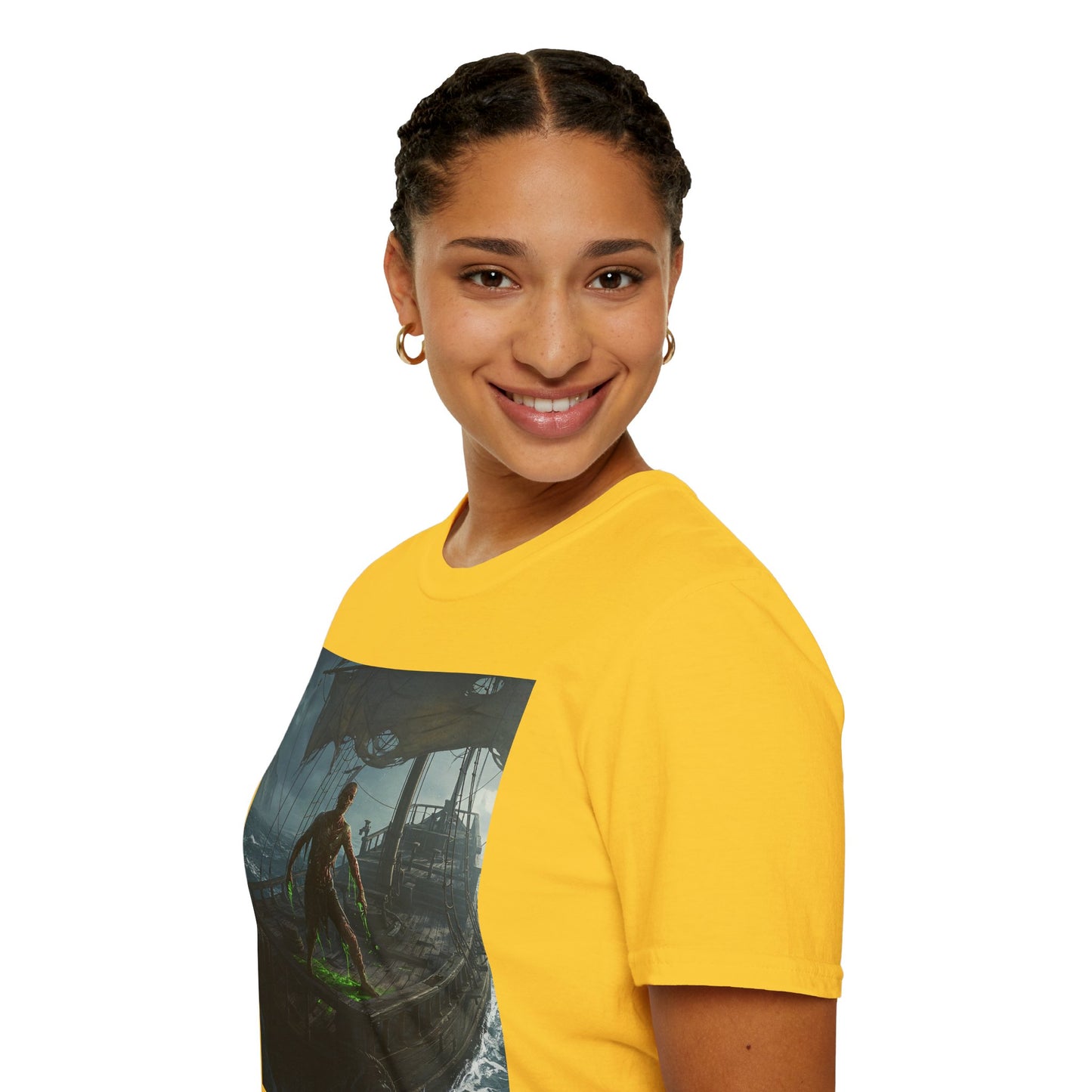 Adventurous Pirate Graphic Unisex T-Shirt - Perfect for Sea Lovers!