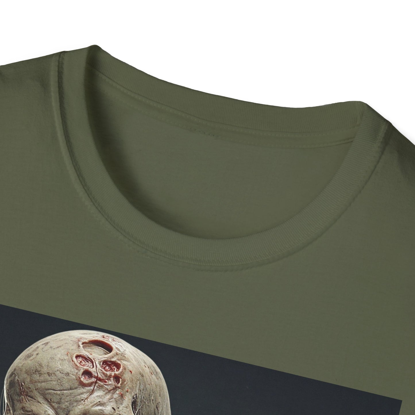 Zombie Graphic Unisex Softstyle T-Shirt | Perfect for Halloween and Horror Fans