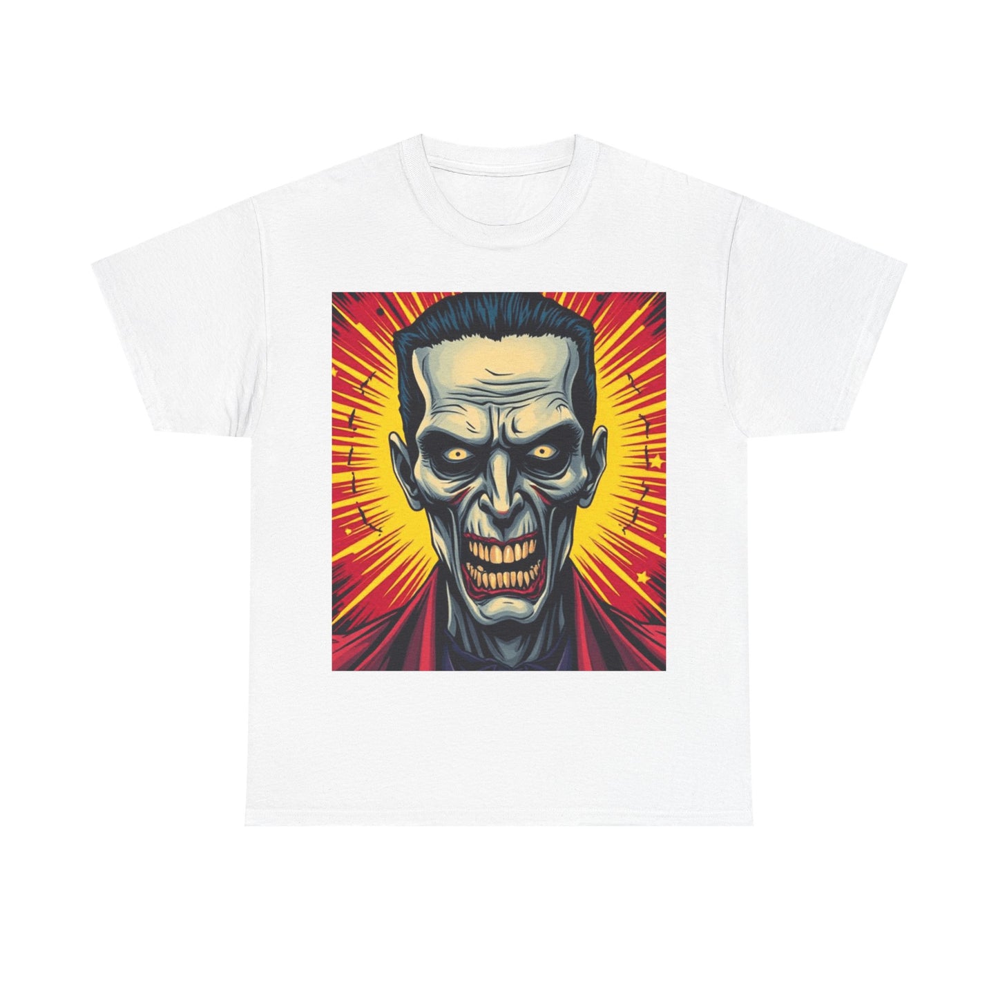 UK - Unisex Heavy Cotton Tee - Vintage Horror Graphic Tee