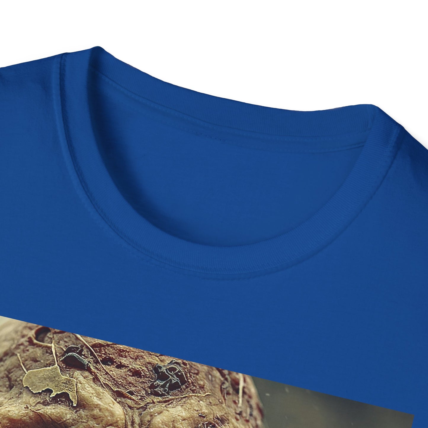 Apocalyptic Portrait Tee, bold, decaying zombie graphic