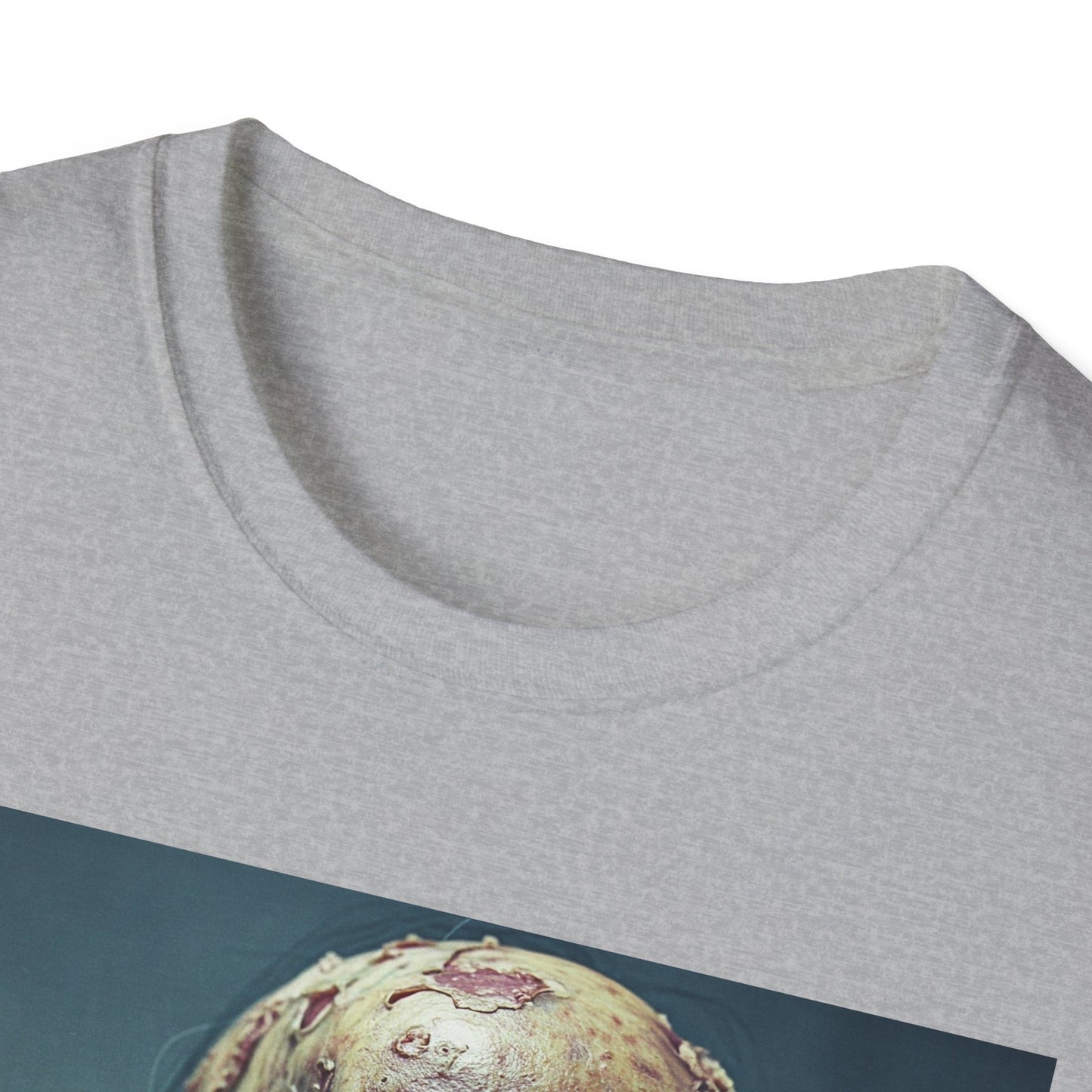 Apocalyptic Portrait Tee: A Vision of Decay