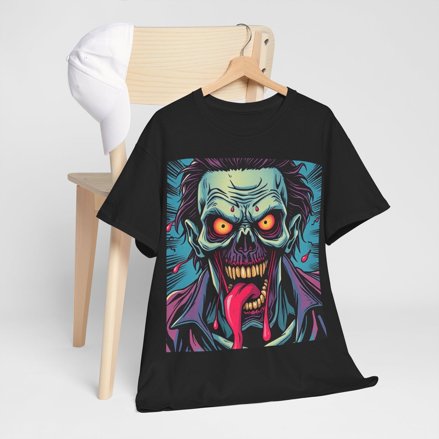 UK - Vibrant Zombie Graphic Tee - Unisex