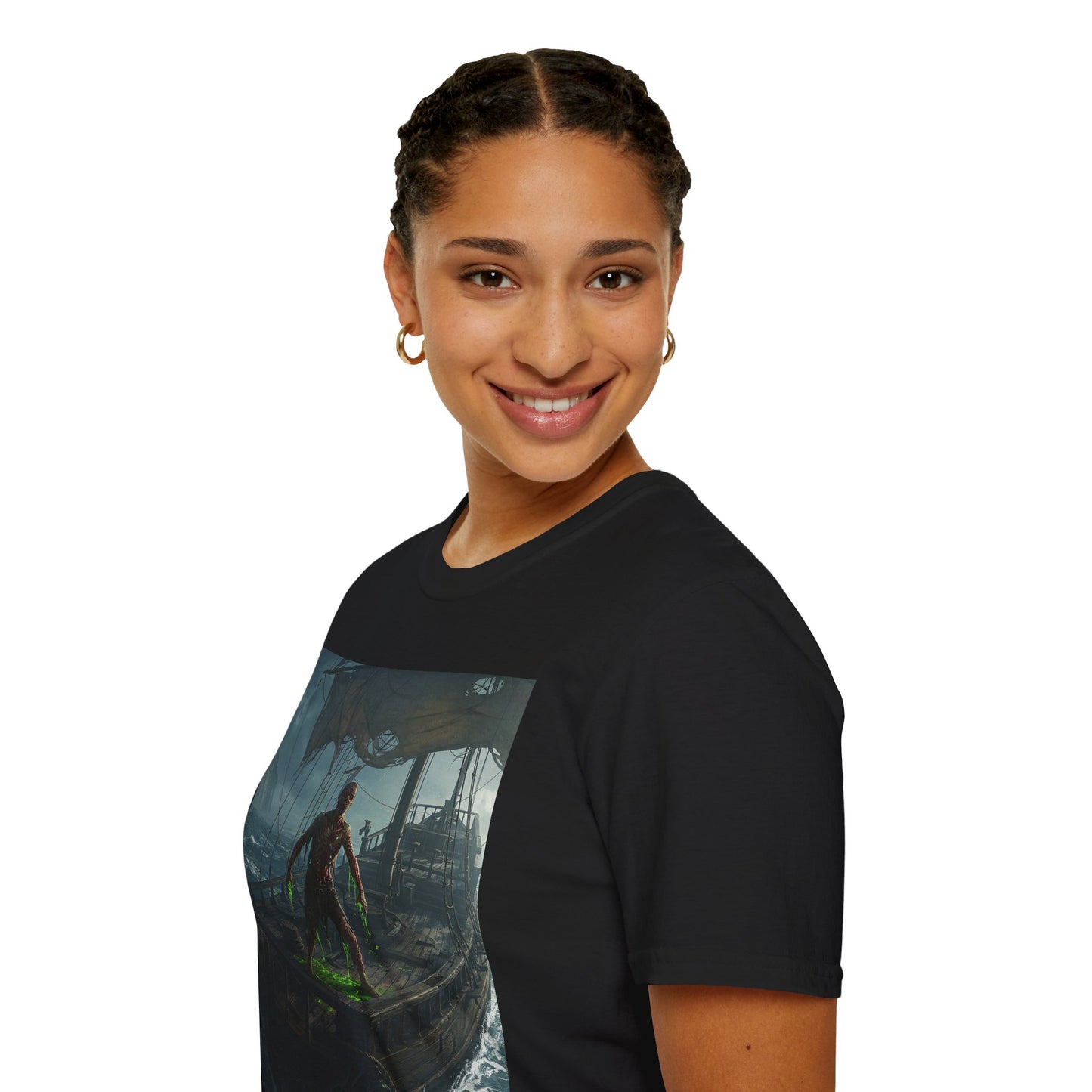 Adventurous Pirate Graphic Unisex T-Shirt - Perfect for Sea Lovers!