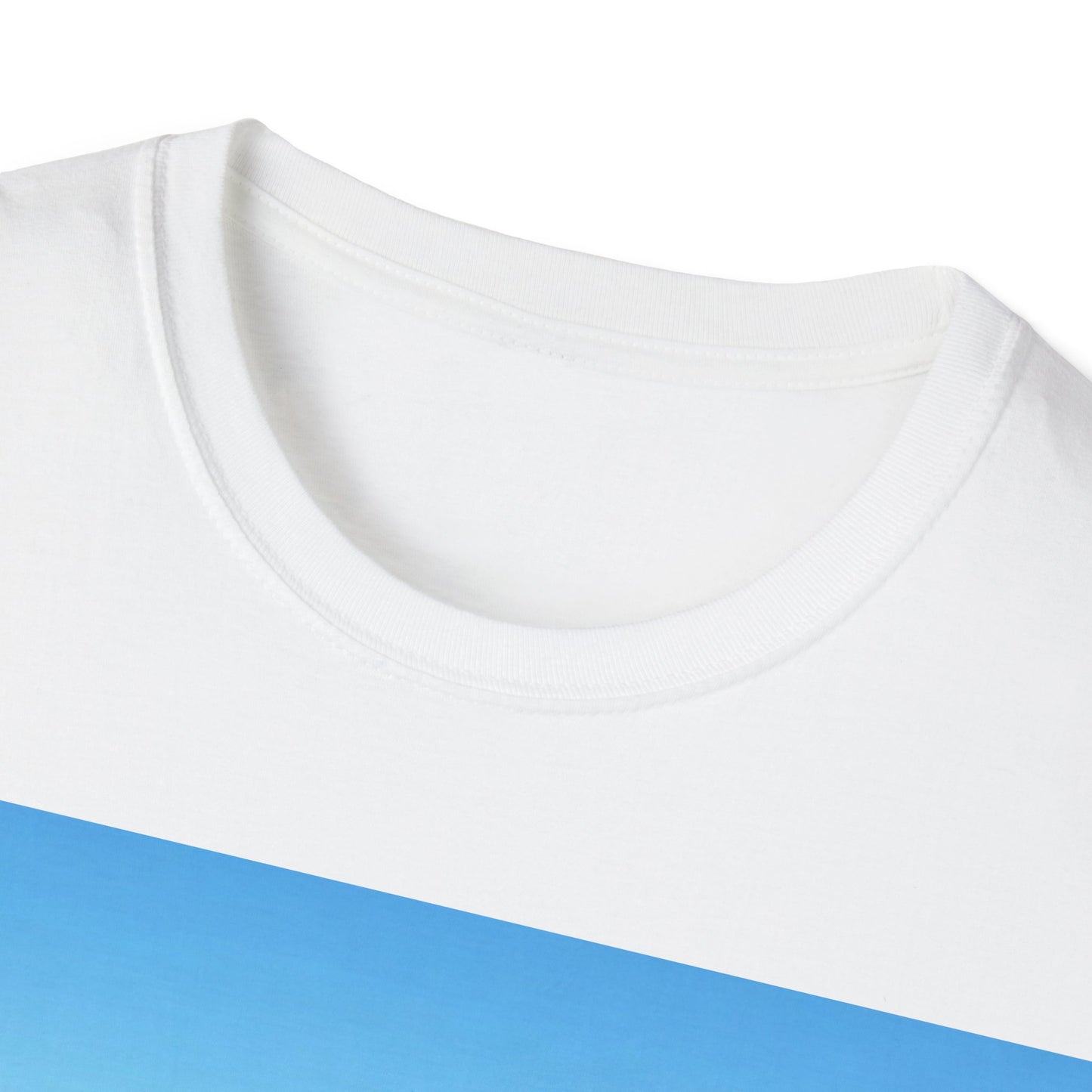UK - Relaxed Vibes Unisex Softstyle T-Shirt - Beach Chill Design