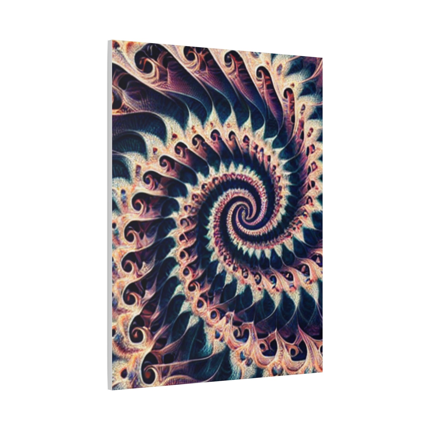 Abstract Spiral Art Canvas Print - Modern Home Decor for Art Lovers