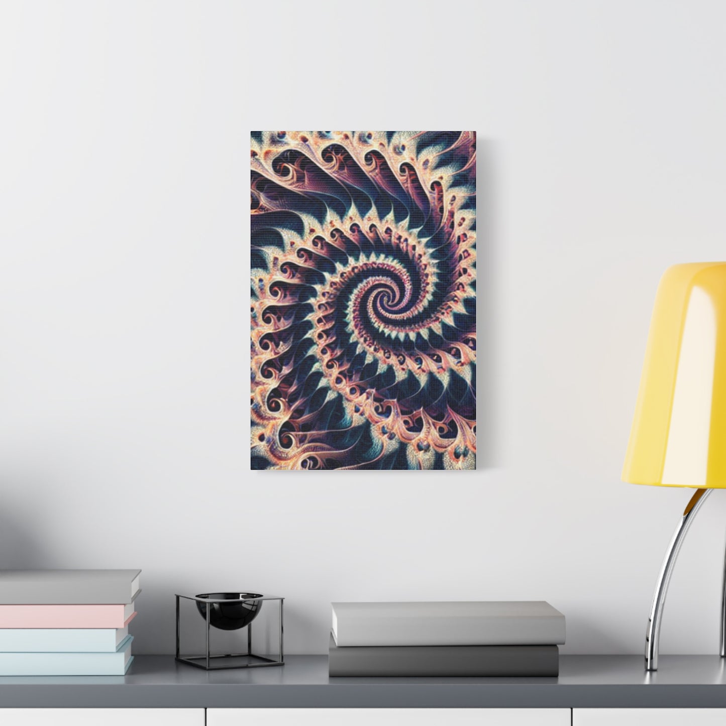 Abstract Spiral Art Canvas Print - Modern Home Decor for Art Lovers