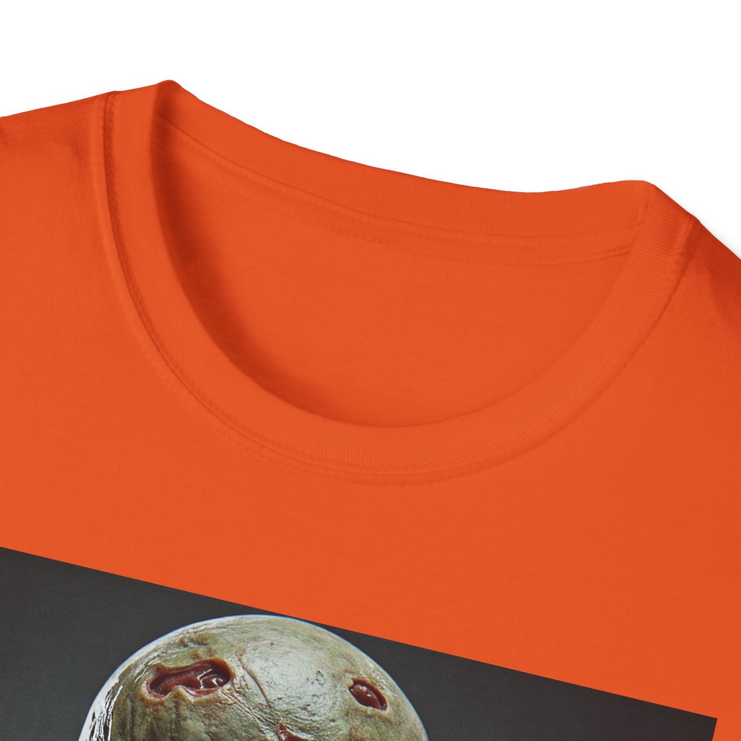 Apocalyptic Portrait Tee, bold, decaying zombie graphic