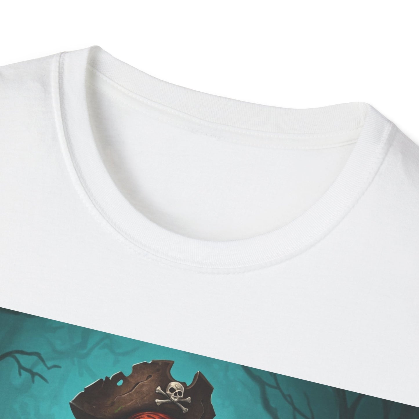 UK - Pirate Apocalyptic Portrait Tee, bold, decaying zombie graphic