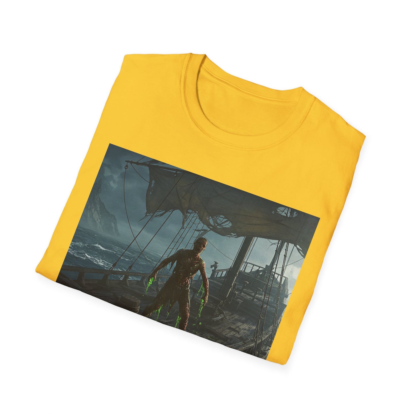 Adventurous Pirate Graphic Unisex T-Shirt - Perfect for Sea Lovers!