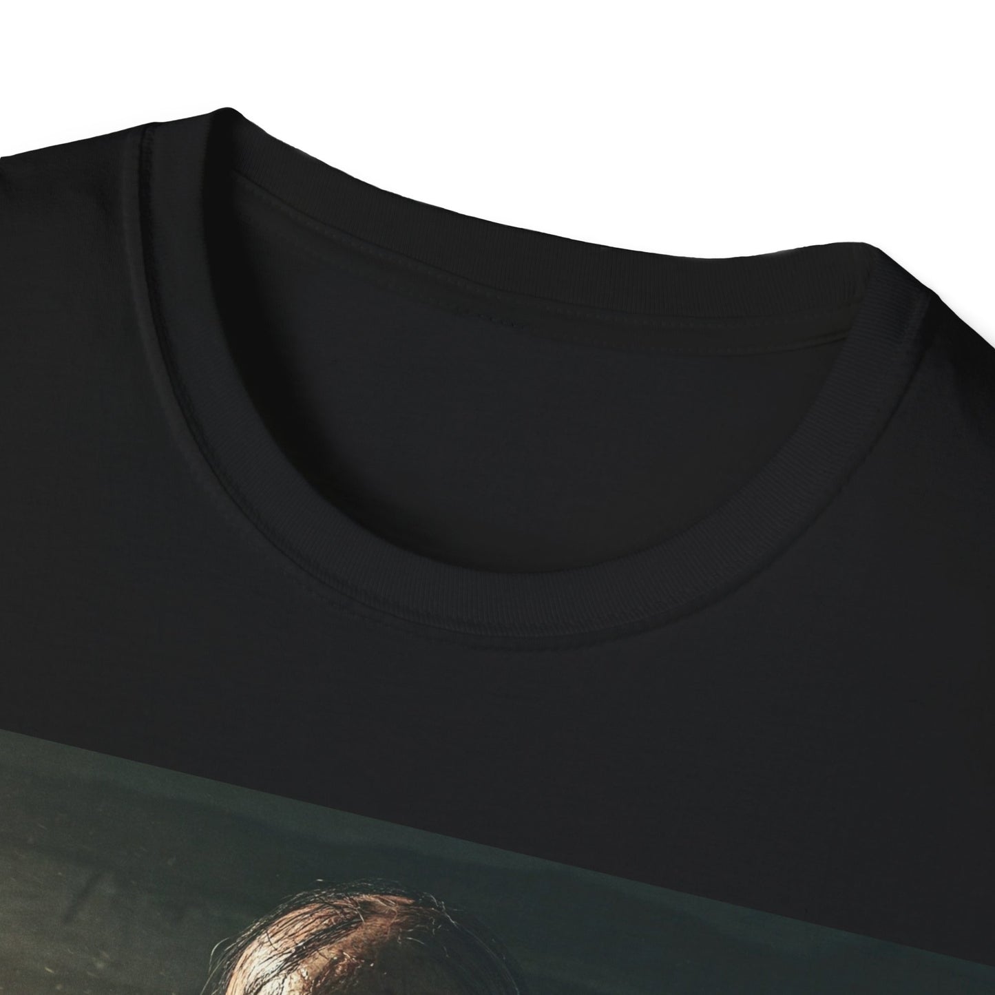 UK - Zombie Chess Apocalyptic Portrait Tee, bold, decaying zombie graphic
