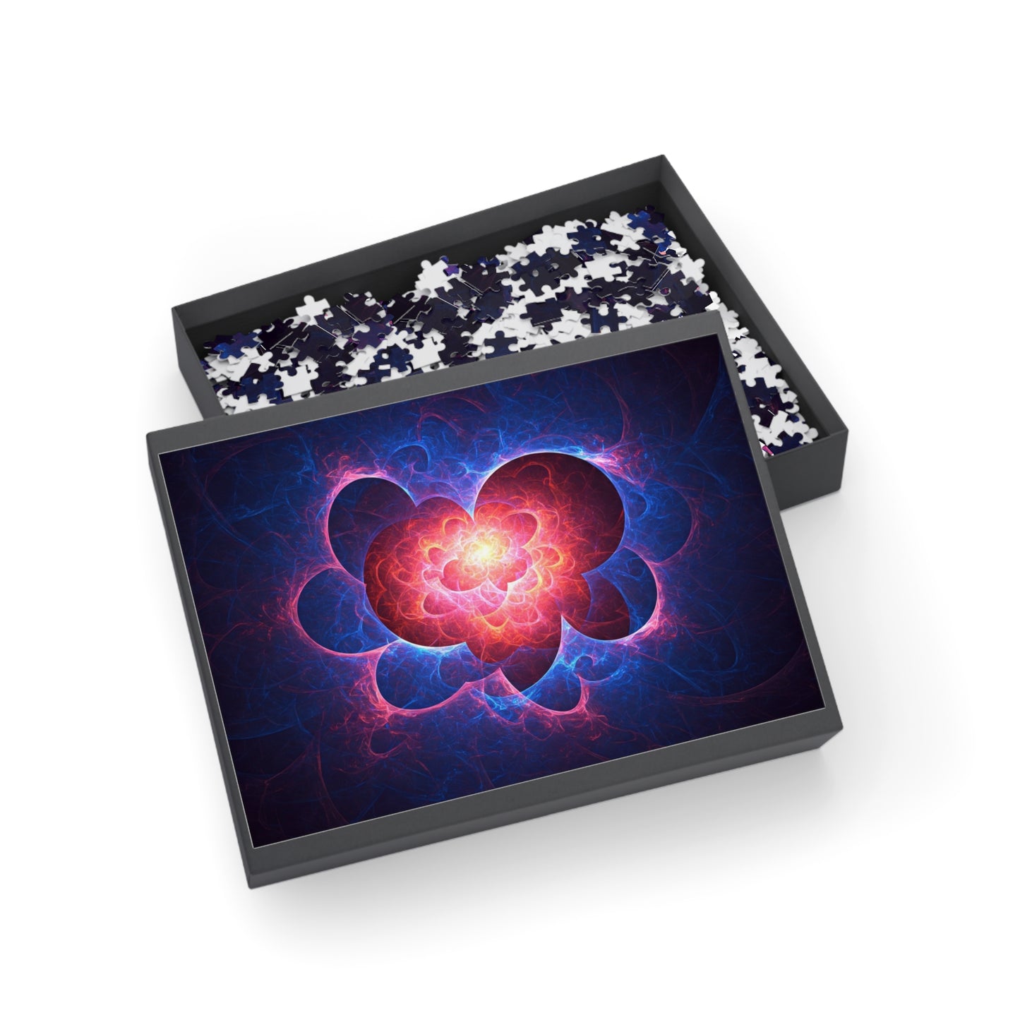 Vibrant Heart-Themed Puzzle (96, 252, 500, 1000-Piece) - Perfect Gift for Puzzle Lovers