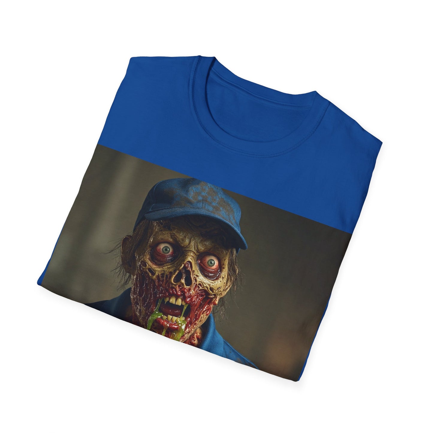 UK - Horror Pizza Delivery Zombie T-Shirt - Unisex Softstyle Tee