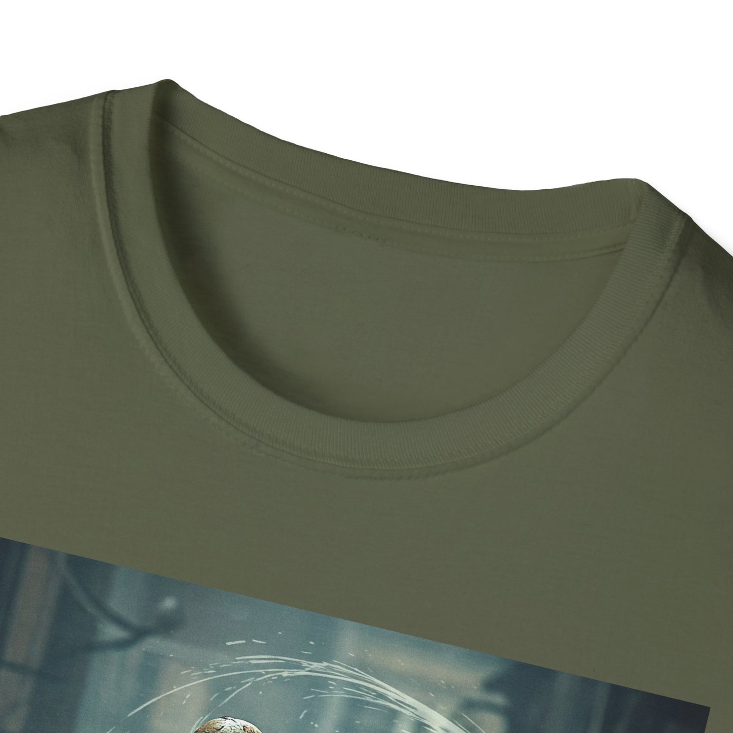 Unisex Softstyle Horror Graphic T-Shirt - Spooky Monster Design