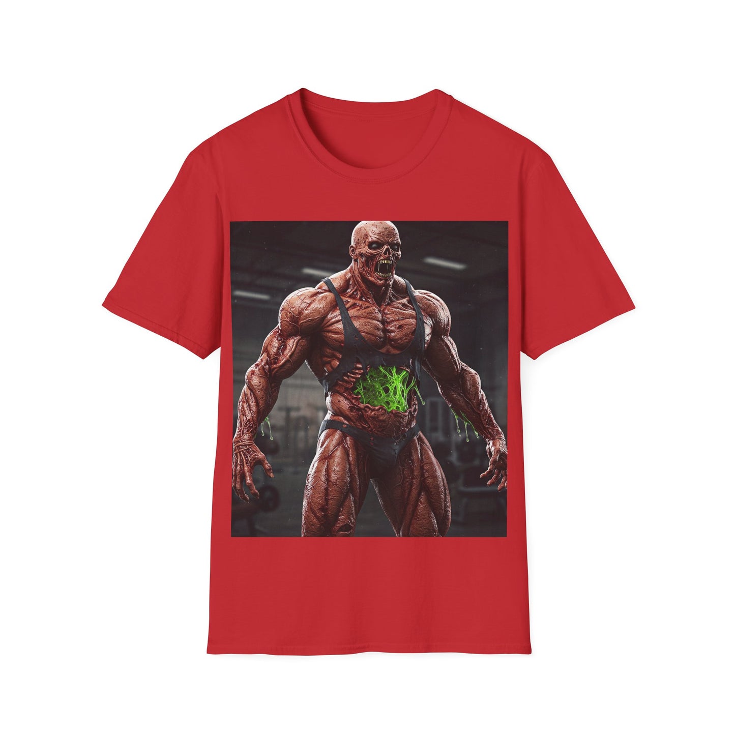 UK - Muscle Graphic Unisex Softstyle T-Shirt - Ideal for Gym Lovers