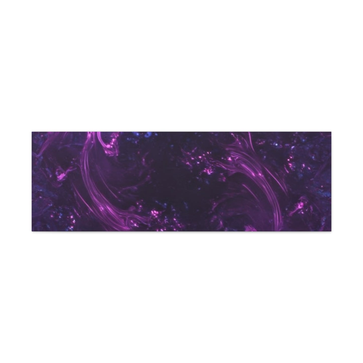 Abstract Purple Fractal Canvas Print - Artistic Wall Décor