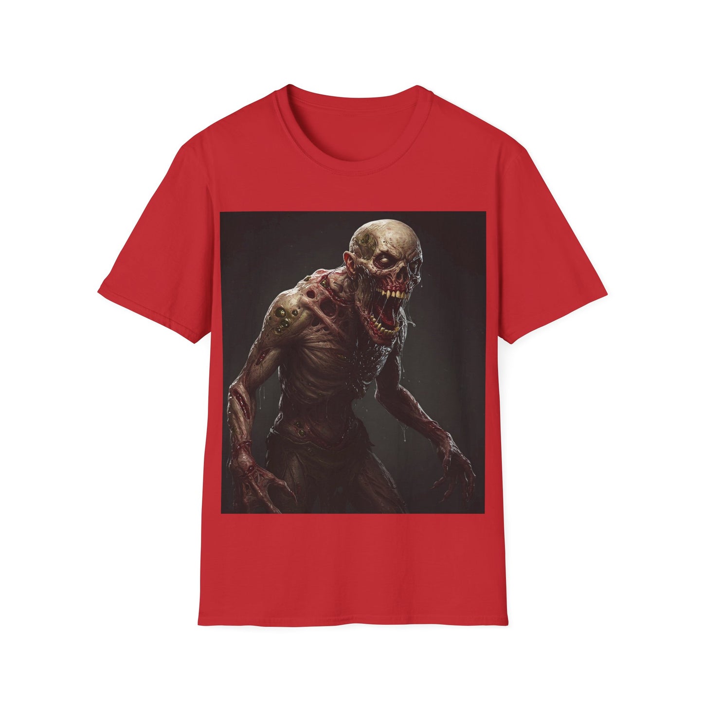 UK - Creepy Horror Apocalyptic Portrait Tee: A Vision of Decay