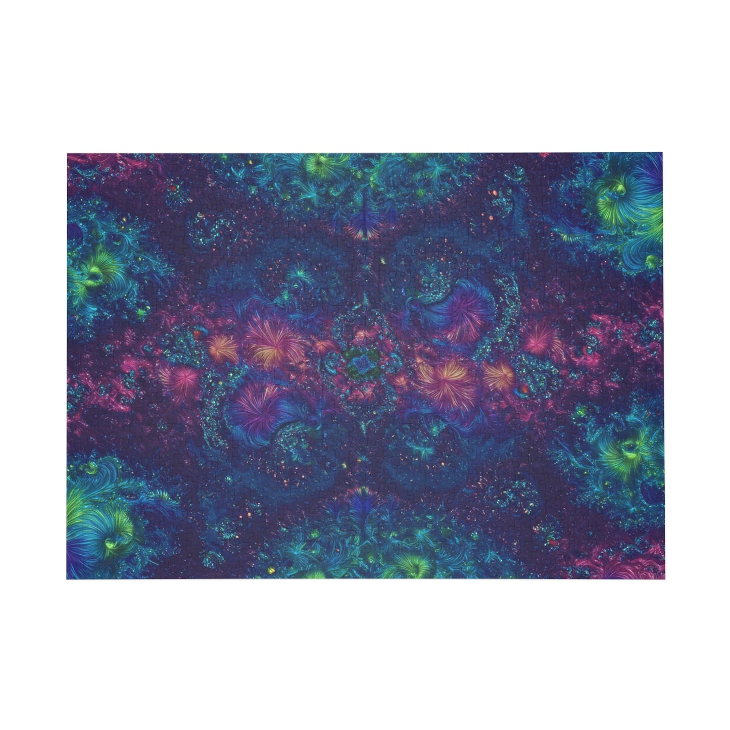 018 - Fractal Puzzle (96, 252, 500, 1000-Piece) - Fun Family Activity and Gift